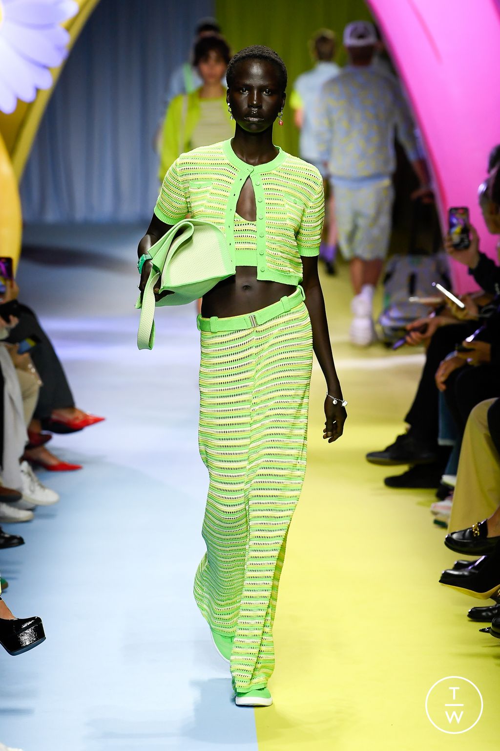 Fashion Week Milan Spring/Summer 2024 look 42 from the BENETTON collection womenswear