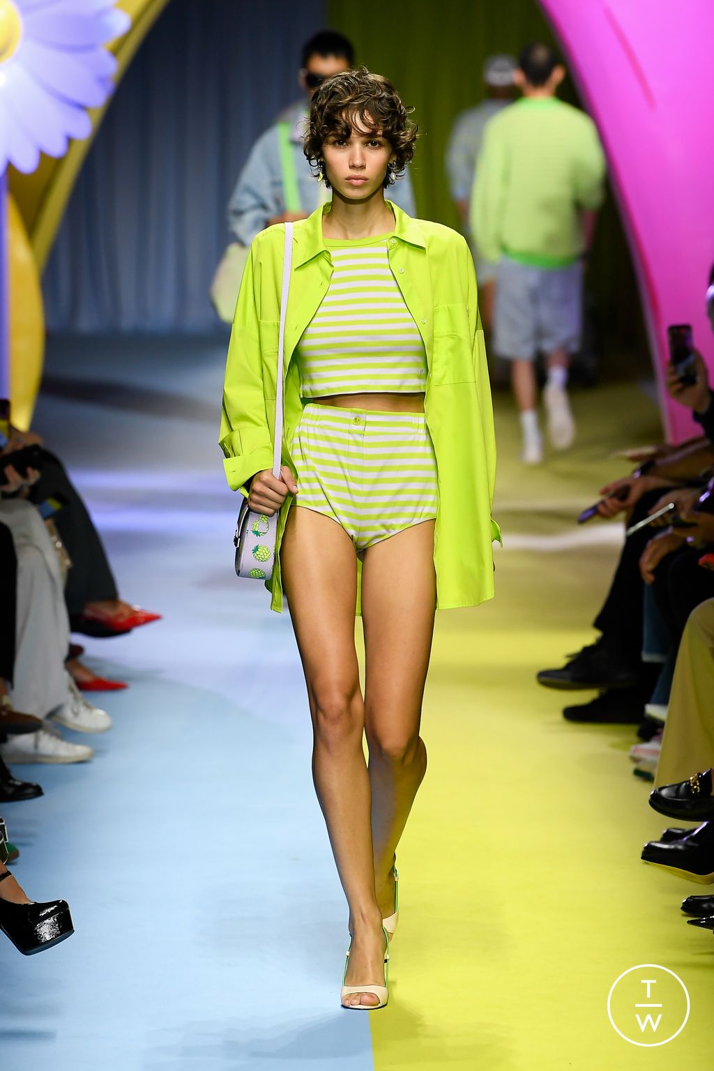 Fashion Week Milan Spring/Summer 2024 look 43 from the BENETTON collection womenswear