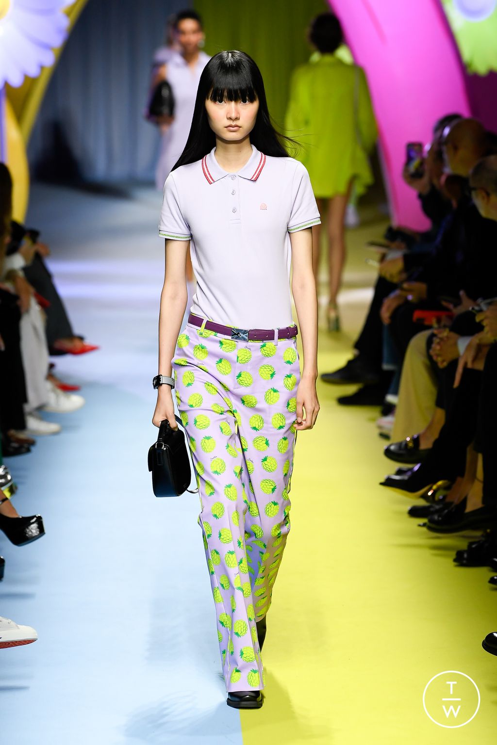 Fashion Week Milan Spring/Summer 2024 look 47 from the BENETTON collection womenswear