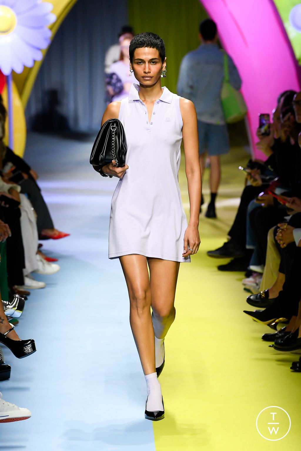 Fashion Week Milan Spring/Summer 2024 look 48 from the BENETTON collection womenswear