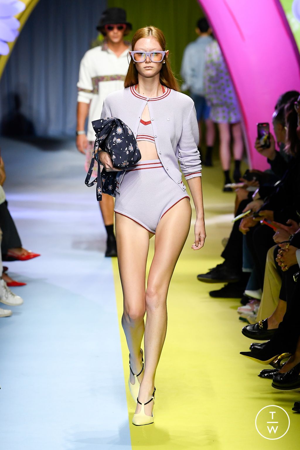 Fashion Week Milan Spring/Summer 2024 look 49 from the BENETTON collection womenswear