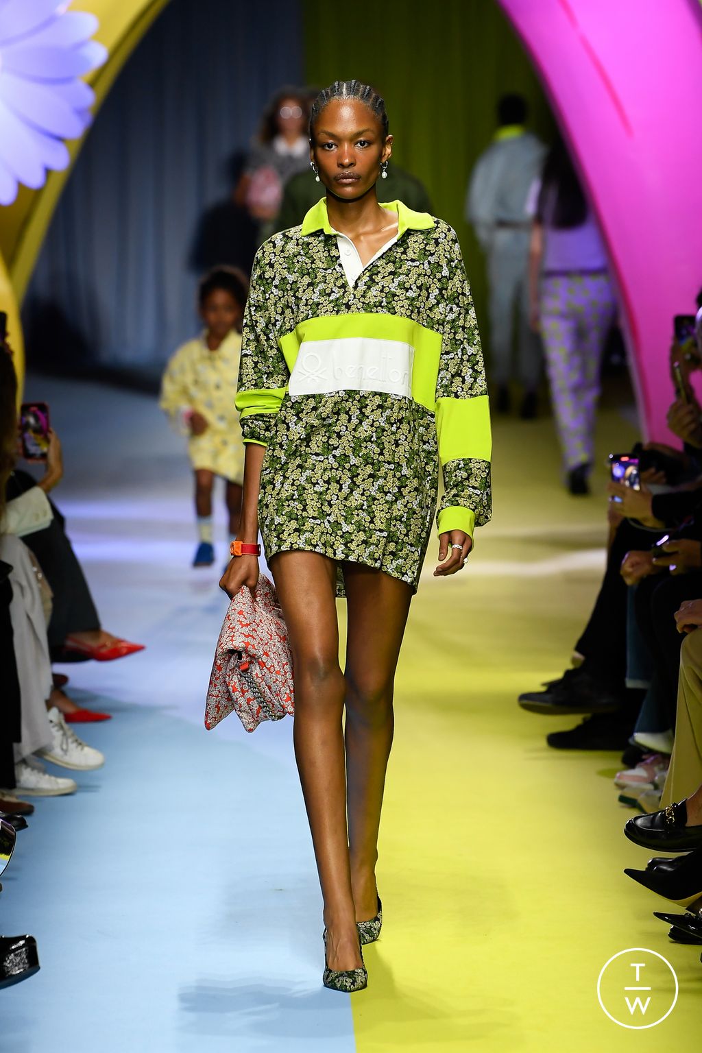 Fashion Week Milan Spring/Summer 2024 look 51 from the BENETTON collection womenswear