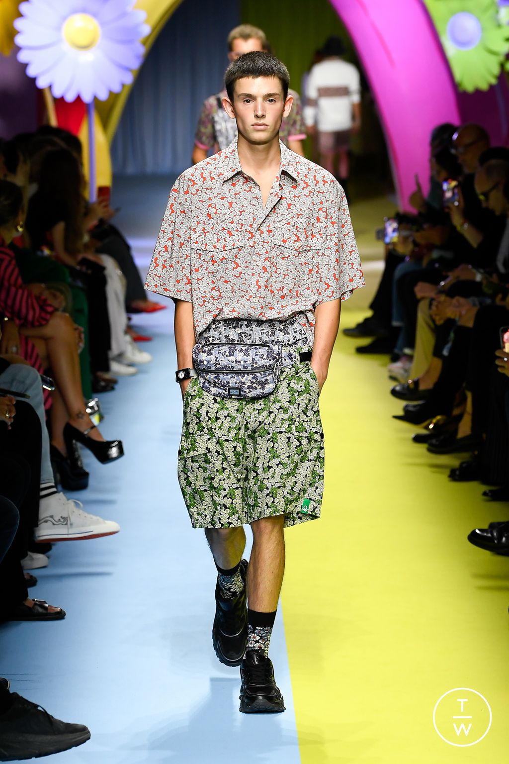 Fashion Week Milan Spring/Summer 2024 look 54 from the BENETTON collection womenswear