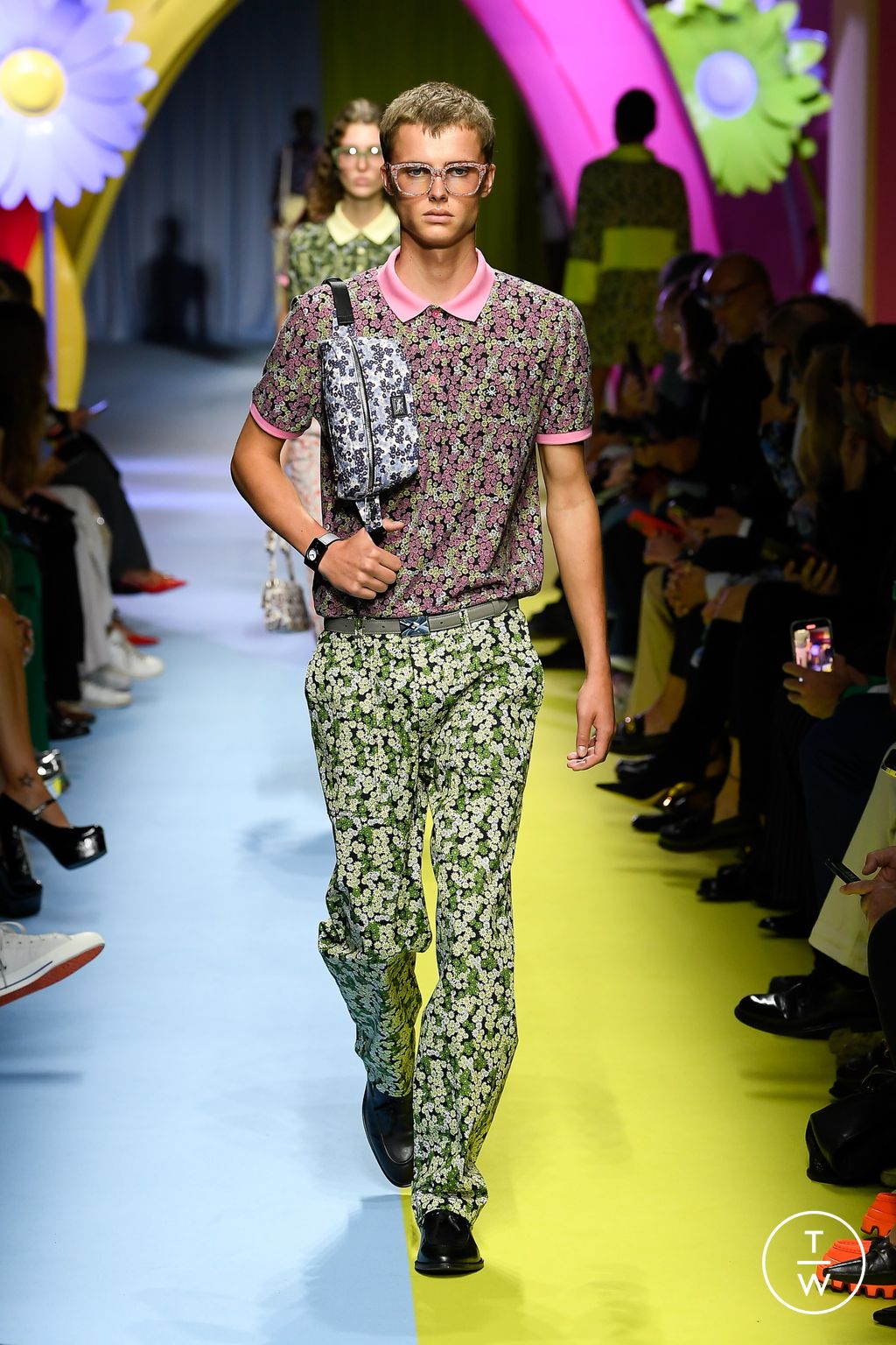 Fashion Week Milan Spring/Summer 2024 look 55 from the BENETTON collection womenswear