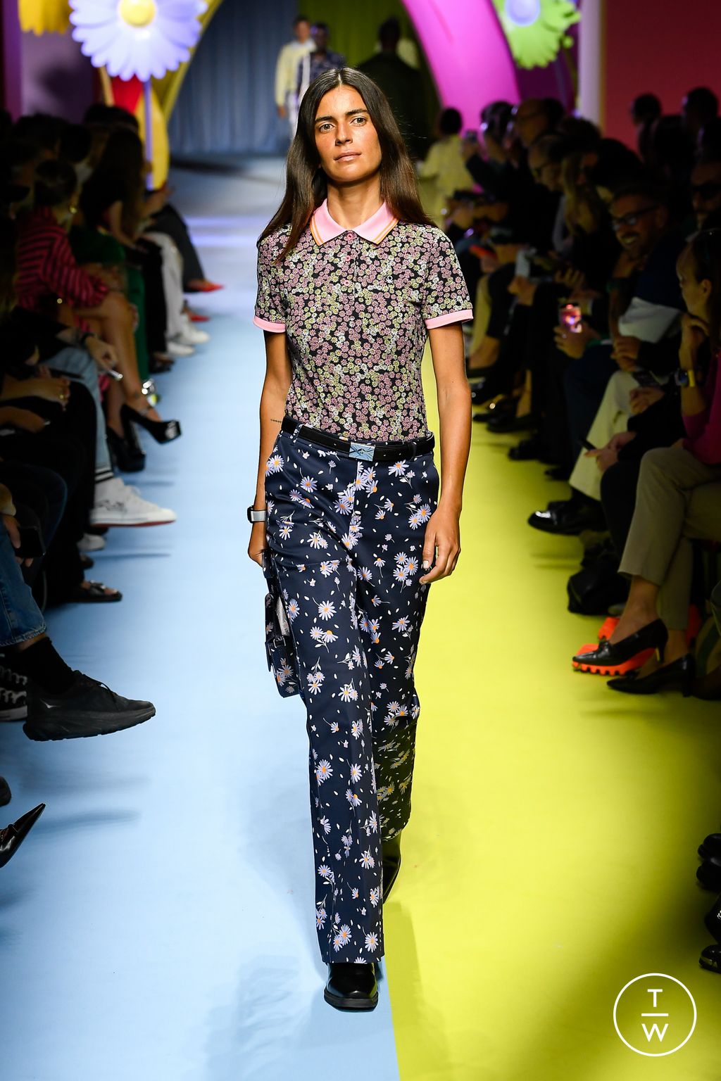Fashion Week Milan Spring/Summer 2024 look 57 from the BENETTON collection womenswear