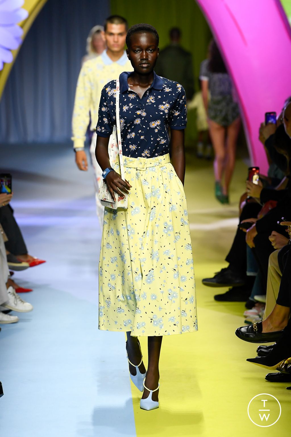 Fashion Week Milan Spring/Summer 2024 look 58 from the BENETTON collection womenswear