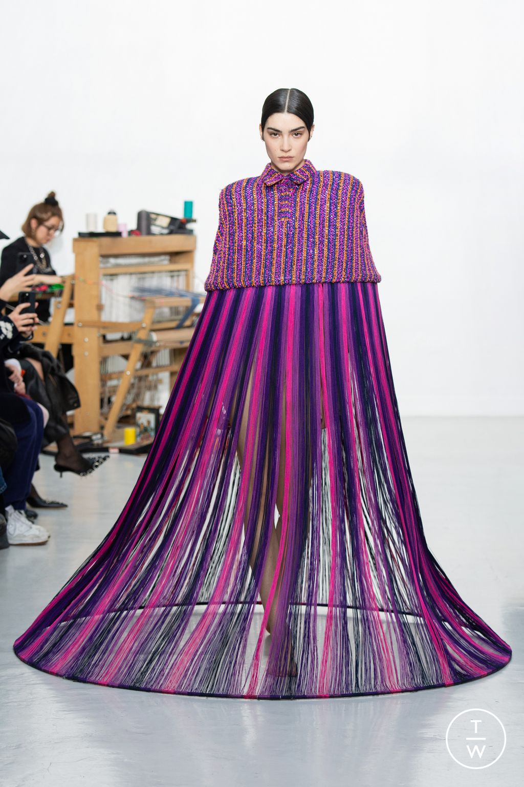 Fashion Week Paris Fall/Winter 2024 look 35 de la collection Benjamin Benmoyal womenswear