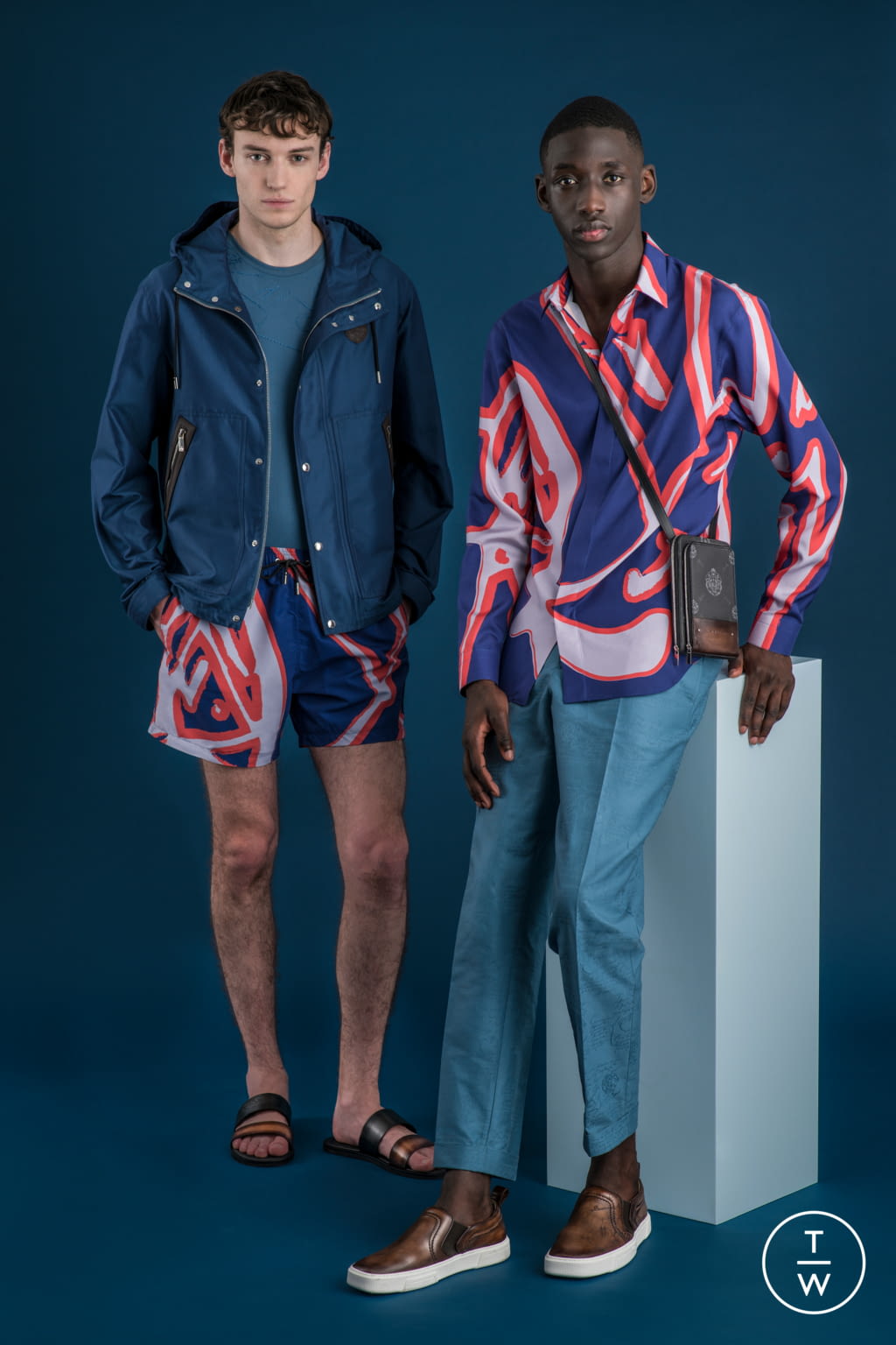 Fashion Week Milan Spring/Summer 2022 look 13 de la collection Berluti menswear