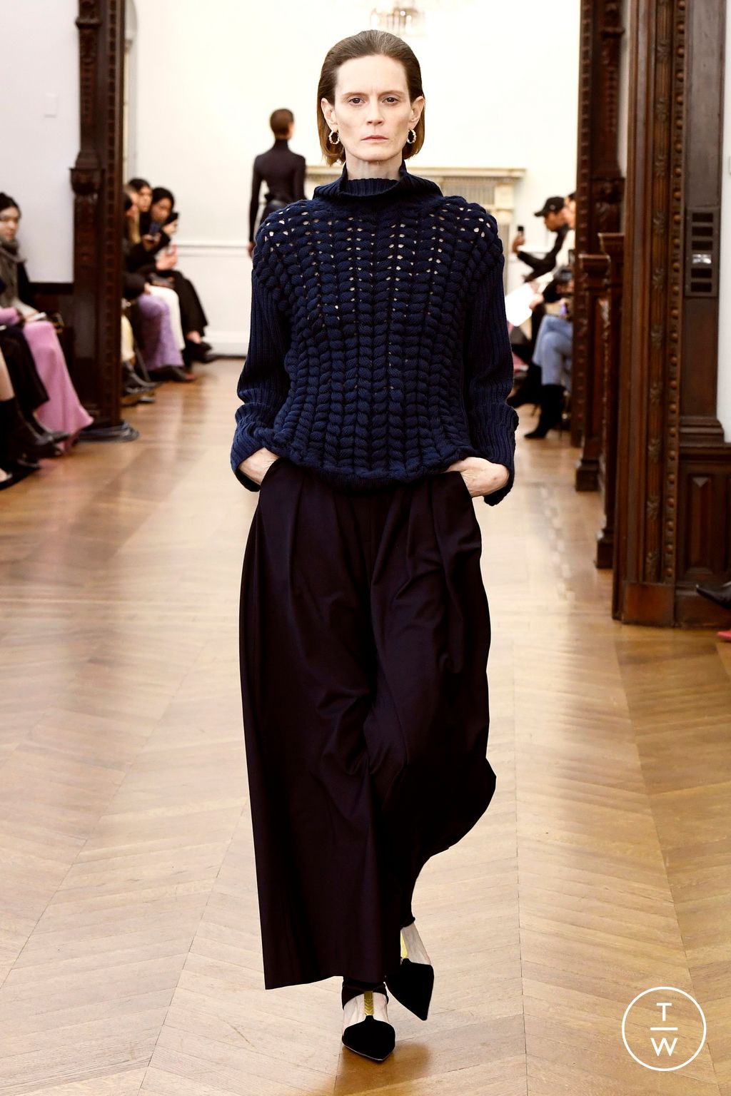 Fashion Week New York Fall/Winter 2024 look 18 from the Bevza collection womenswear