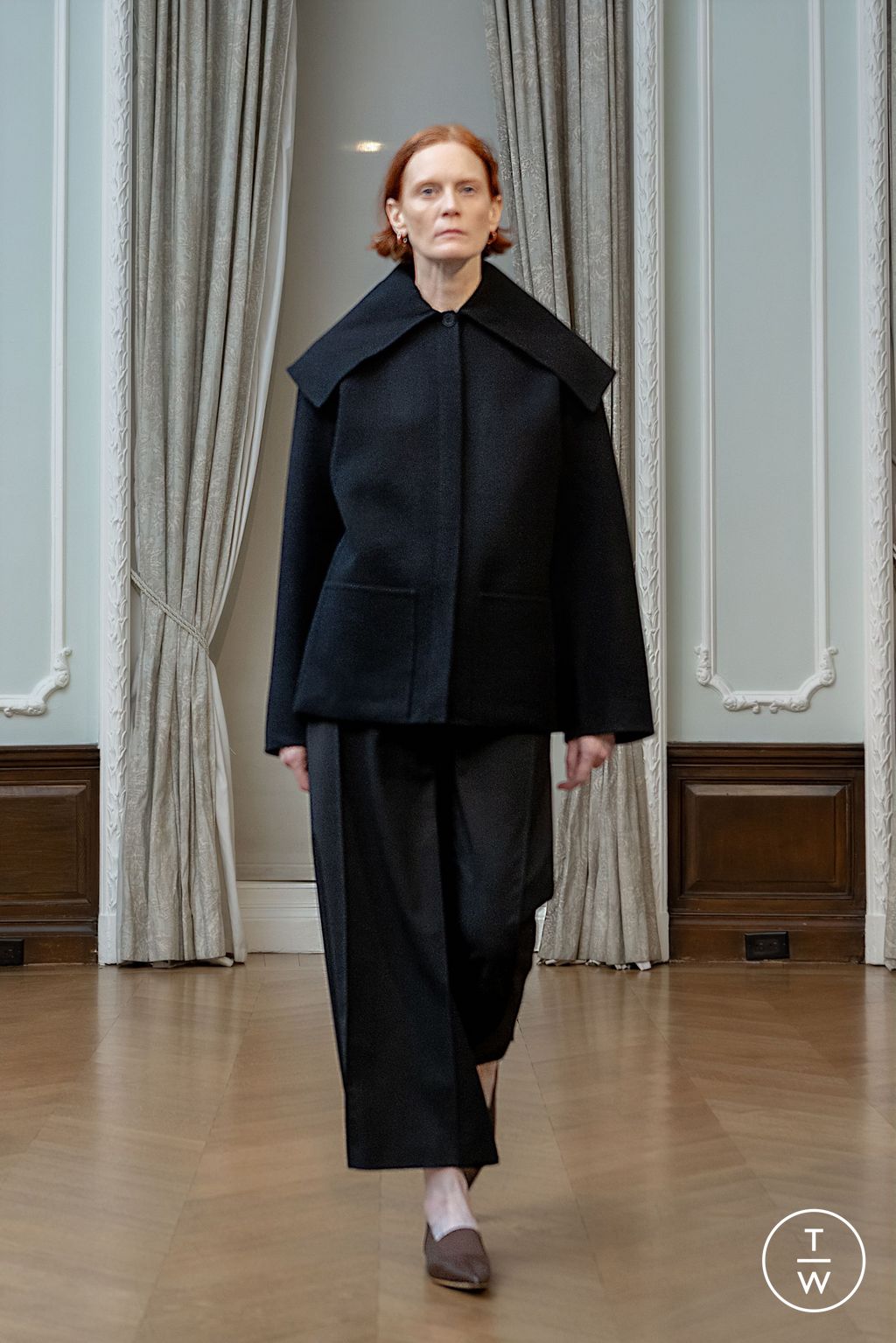 Fashion Week New York Fall/Winter 2025 look 14 from the Bevza collection womenswear