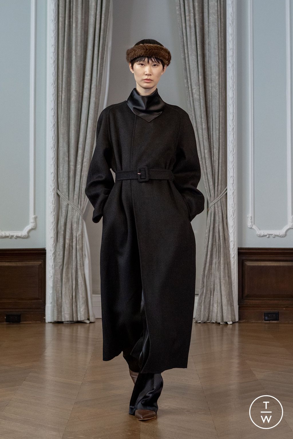 Fashion Week New York Fall/Winter 2025 look 17 from the Bevza collection womenswear