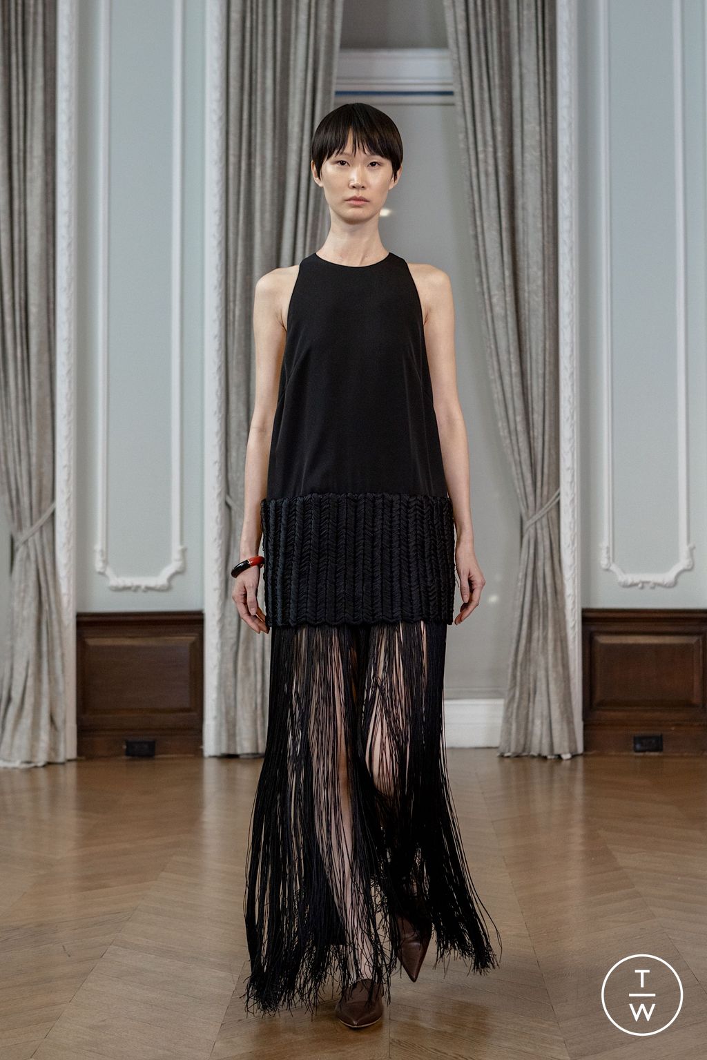 Fashion Week New York Fall/Winter 2025 look 20 from the Bevza collection womenswear