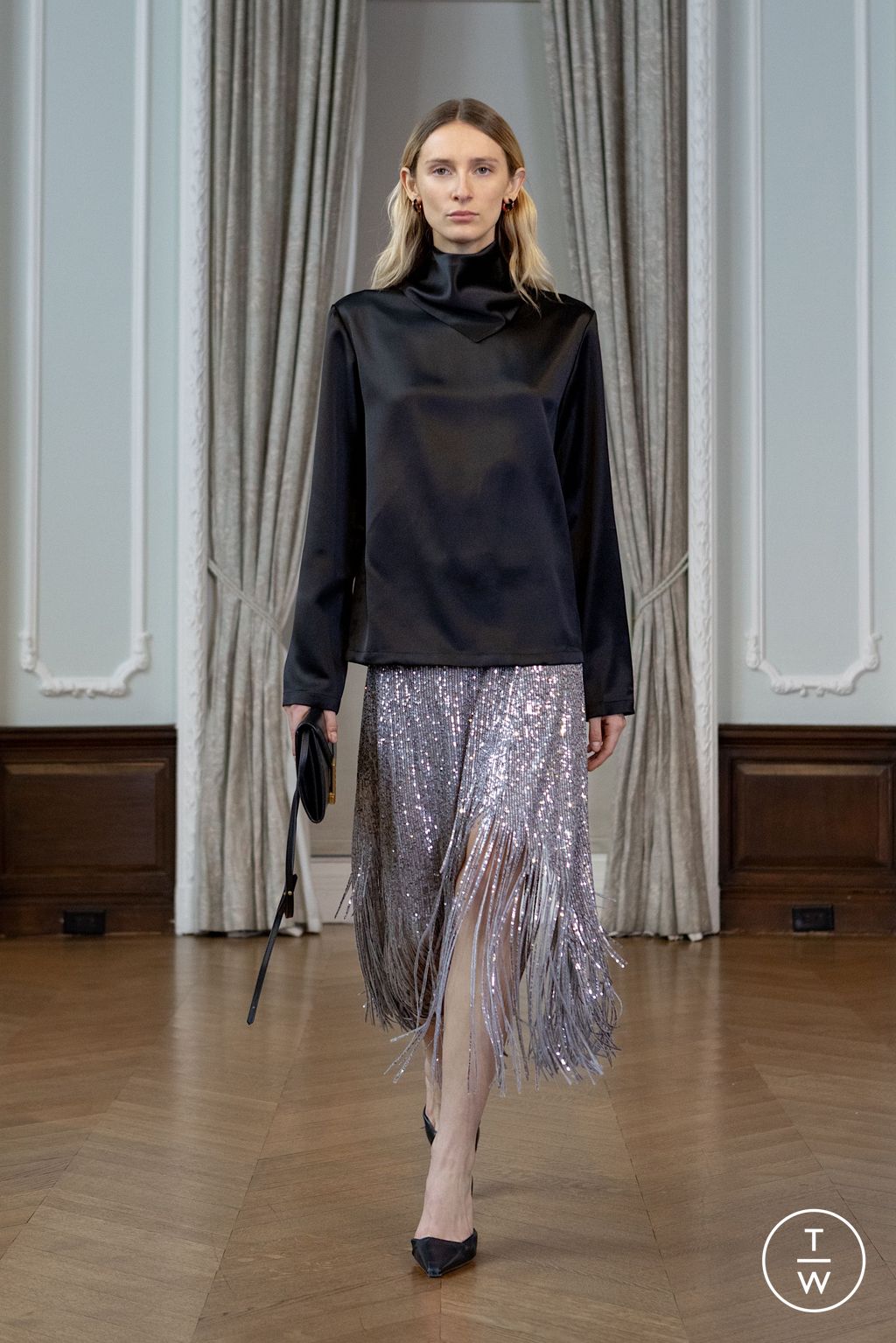 Fashion Week New York Fall/Winter 2025 look 21 from the Bevza collection womenswear