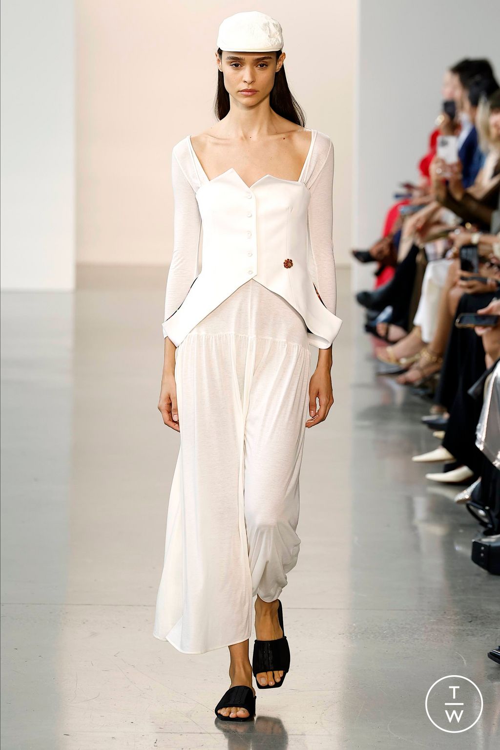 Fashion Week New York Spring/Summer 2024 look 24 from the Bevza collection womenswear