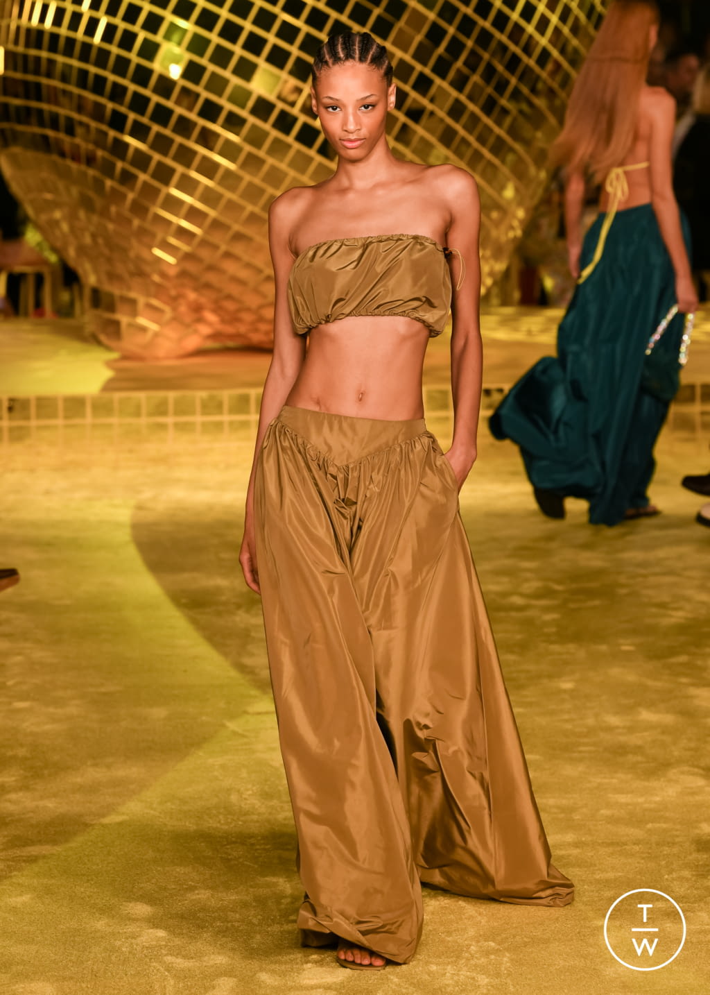 Fashion Week New York Spring/Summer 2022 look 24 from the Staud collection womenswear
