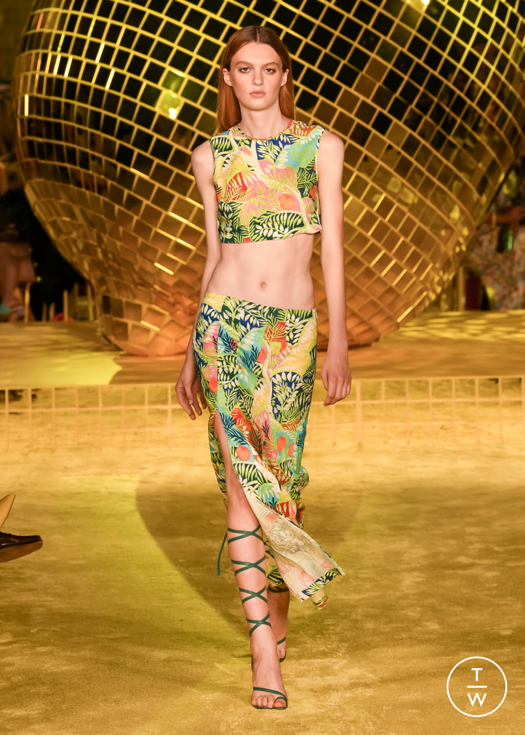 Fashion Week New York Spring/Summer 2022 look 25 from the Staud collection 女装