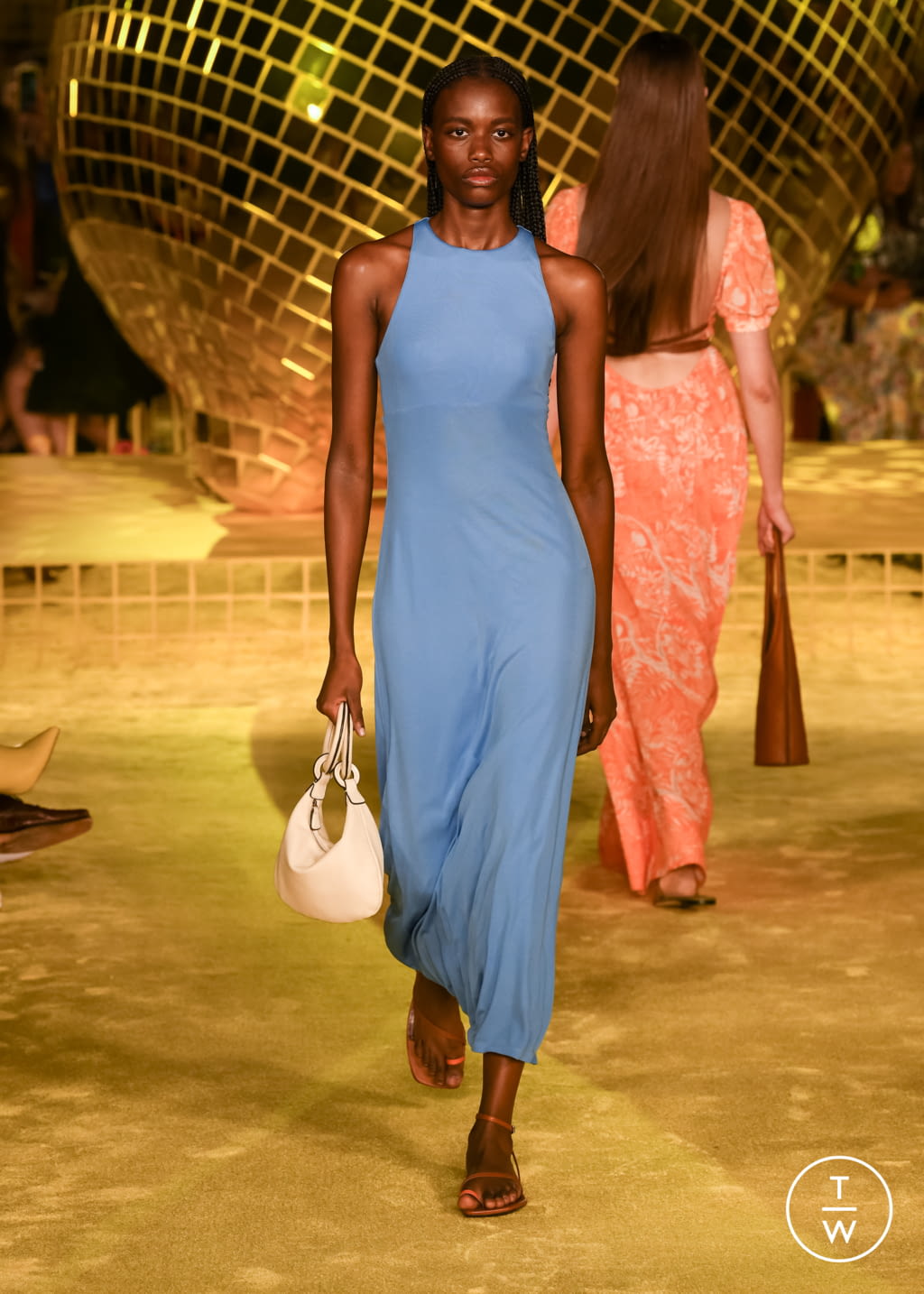 Fashion Week New York Spring/Summer 2022 look 10 from the Staud collection womenswear