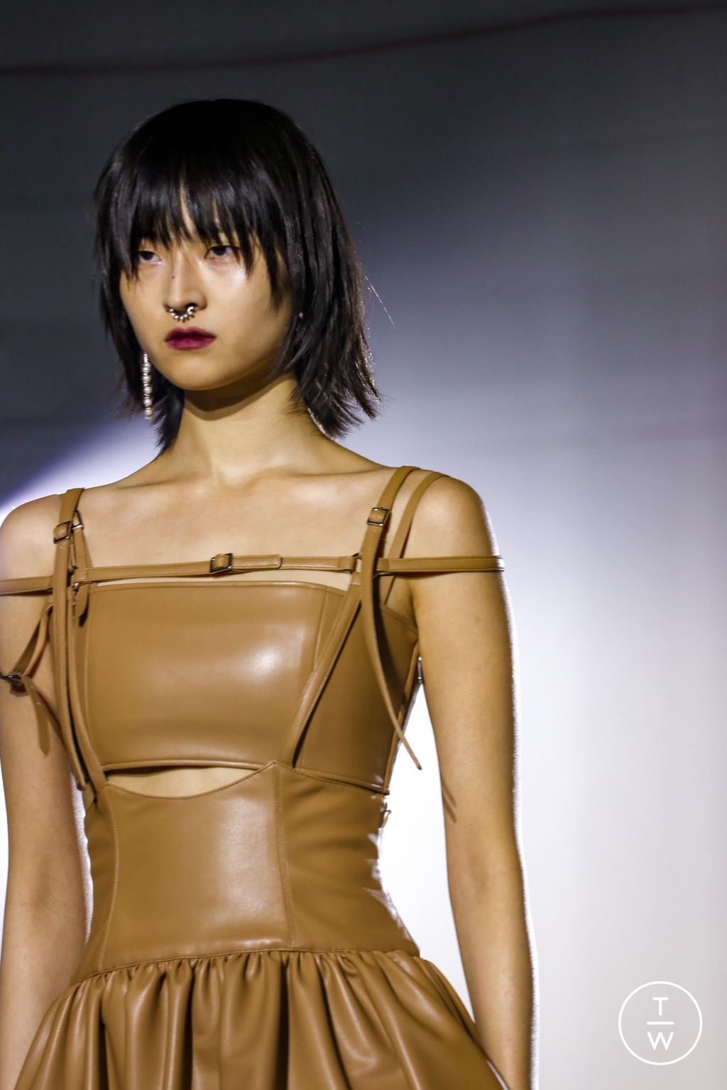 Fashion Week New York Fall/Winter 2023 look 11 de la collection Adeam womenswear accessories