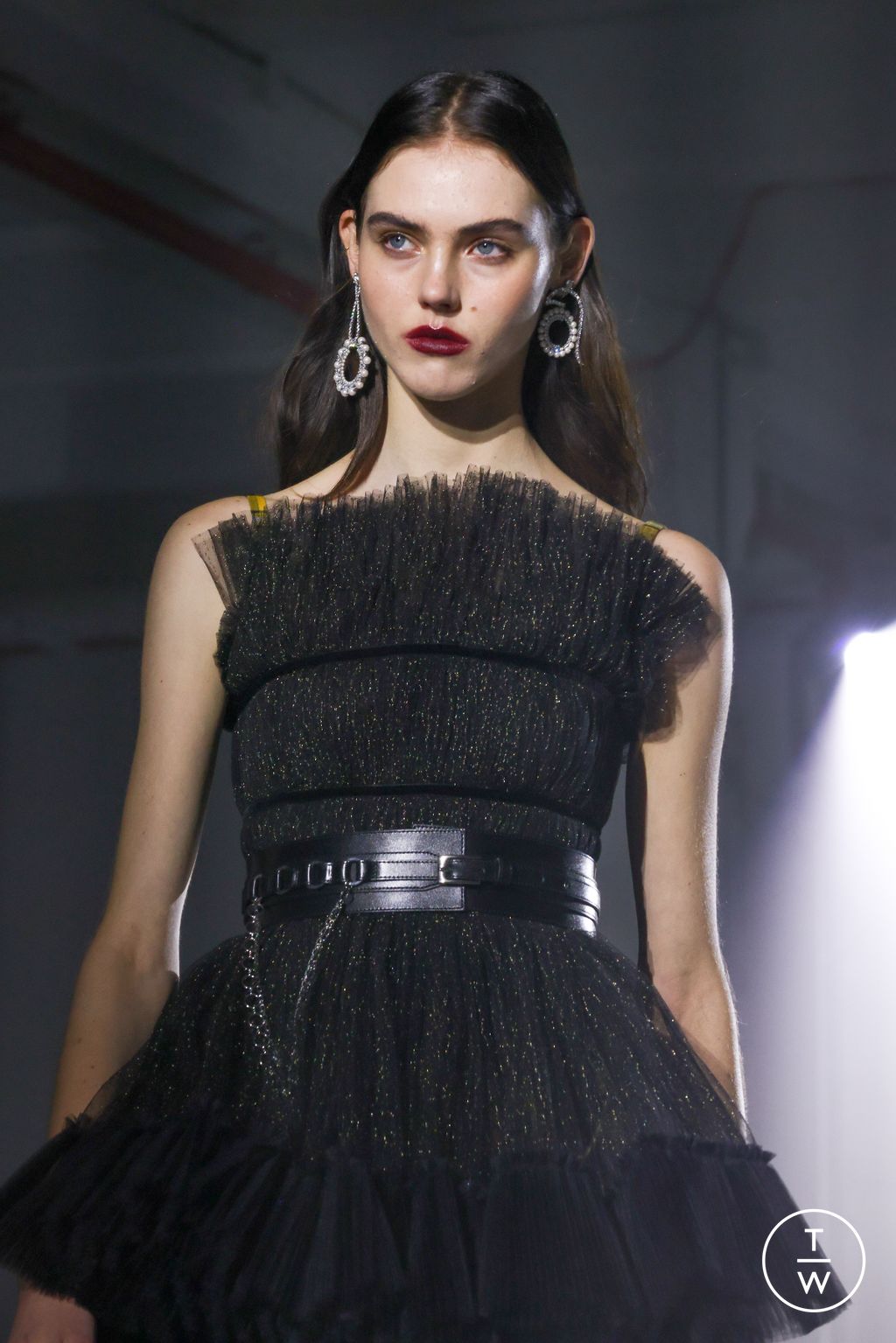 Fashion Week New York Fall/Winter 2023 look 12 from the Adeam collection womenswear accessories