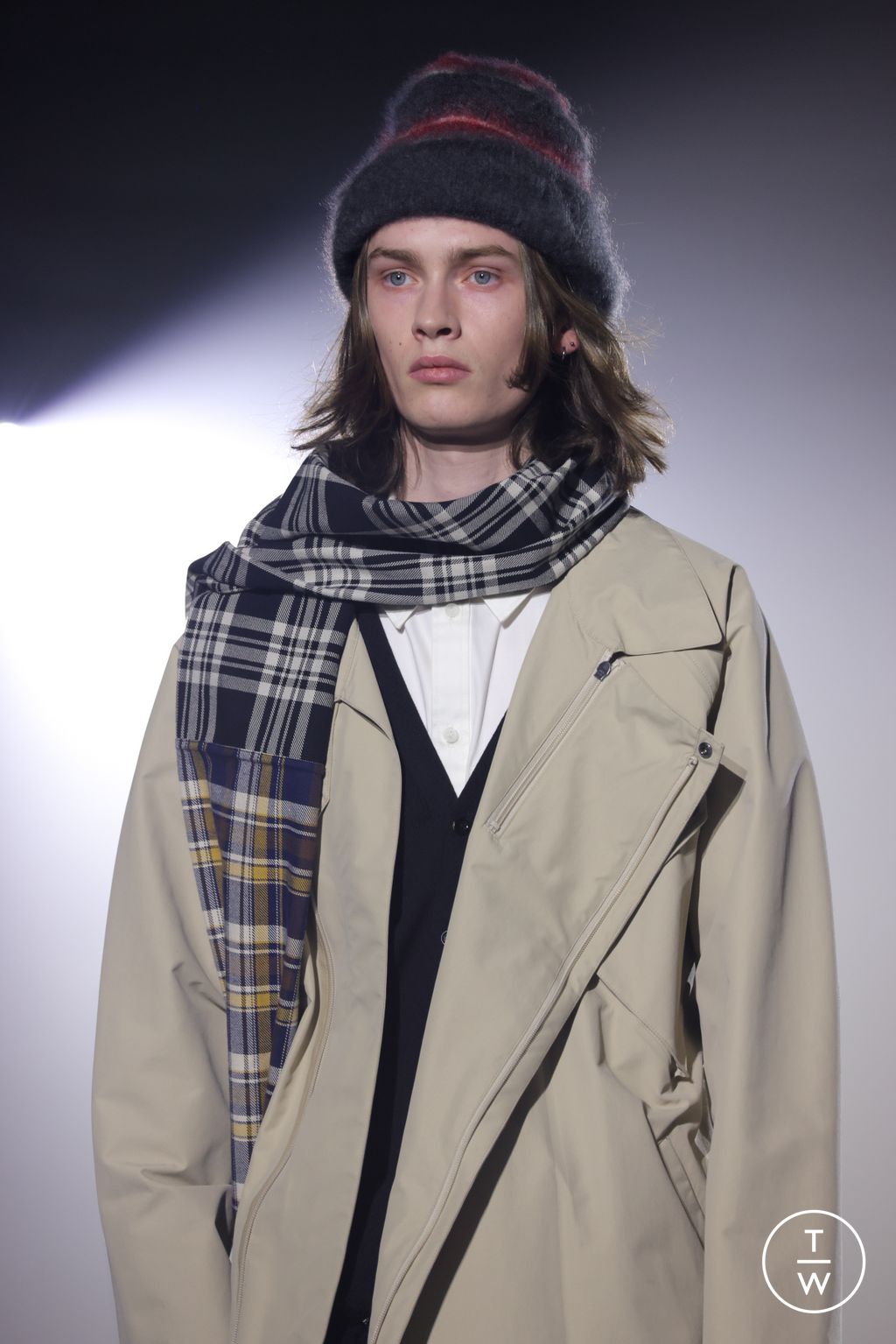 Fashion Week New York Fall/Winter 2023 look 21 from the Adeam collection womenswear accessories