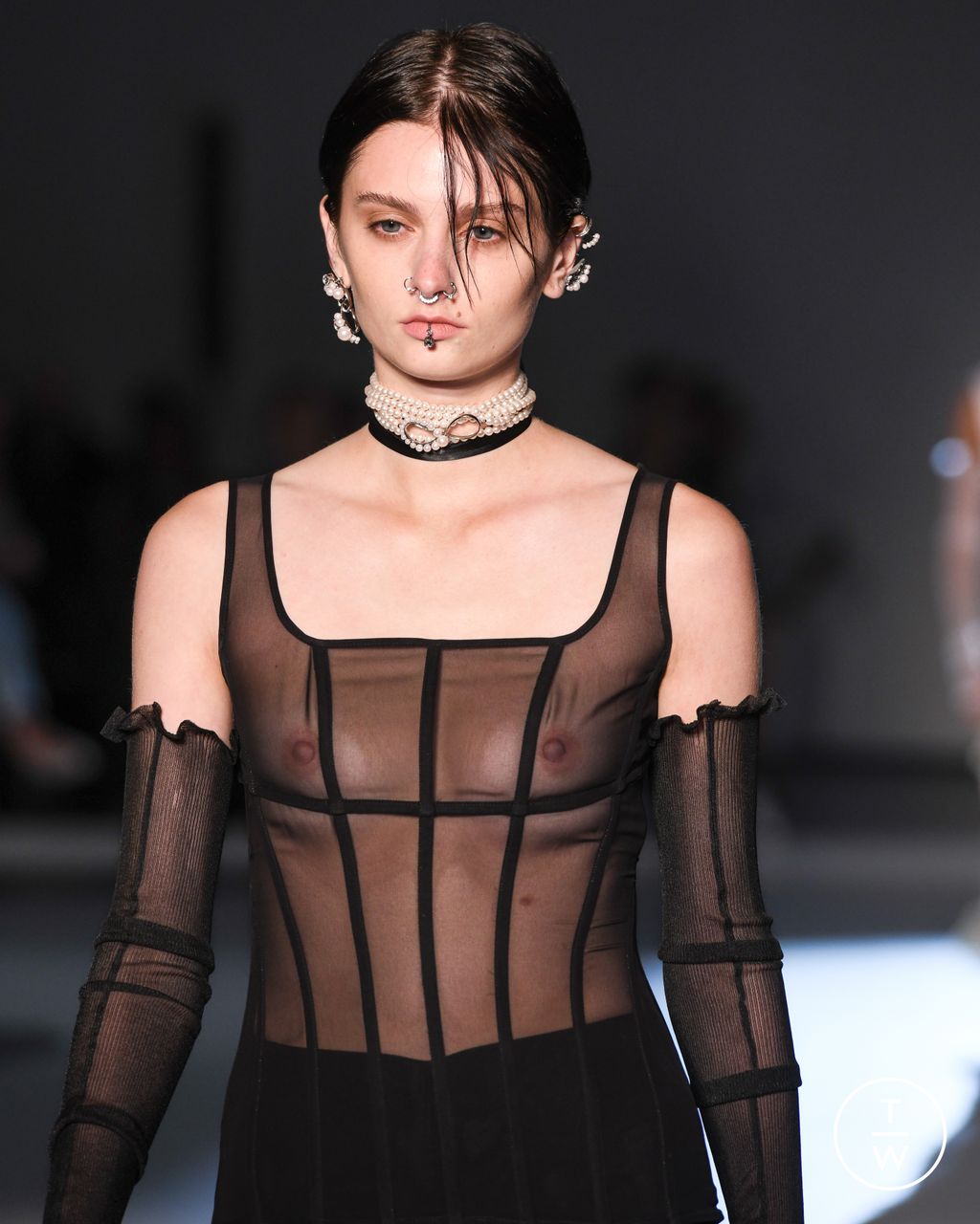 Fashion Week New York Spring/Summer 2024 look 4 de la collection Adeam womenswear accessories