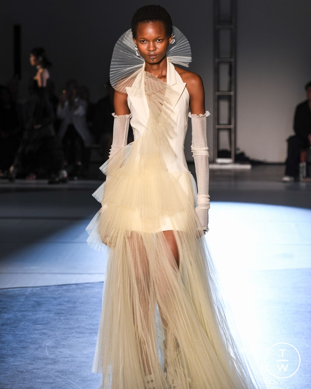 Fashion Week New York Spring/Summer 2024 look 5 from the Adeam collection womenswear accessories