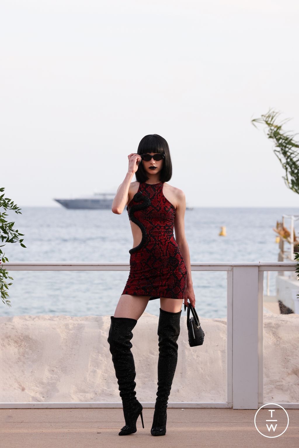 Fashion Week Milan Resort 2026 look 11 from the Philipp Plein collection womenswear