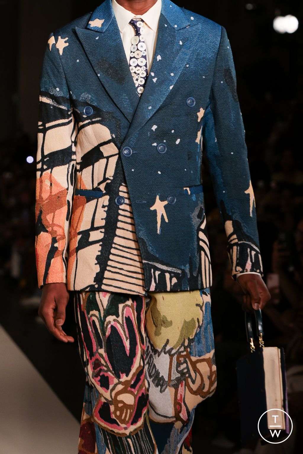 Fashion Week Paris Spring/Summer 2026 look 5 from the Kidsuper collection menswear accessories