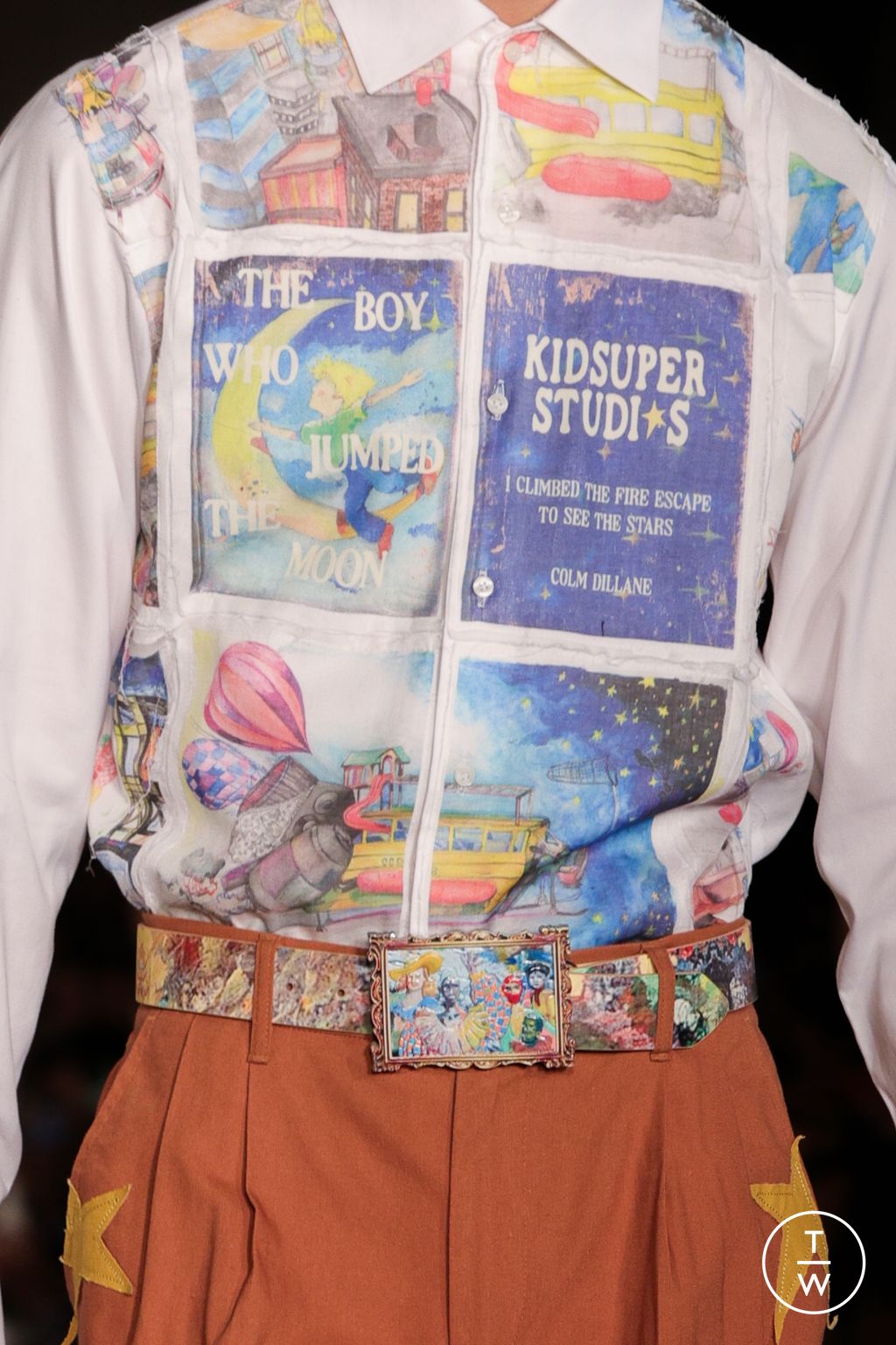 Fashion Week Paris Spring/Summer 2026 look 8 from the Kidsuper collection menswear accessories