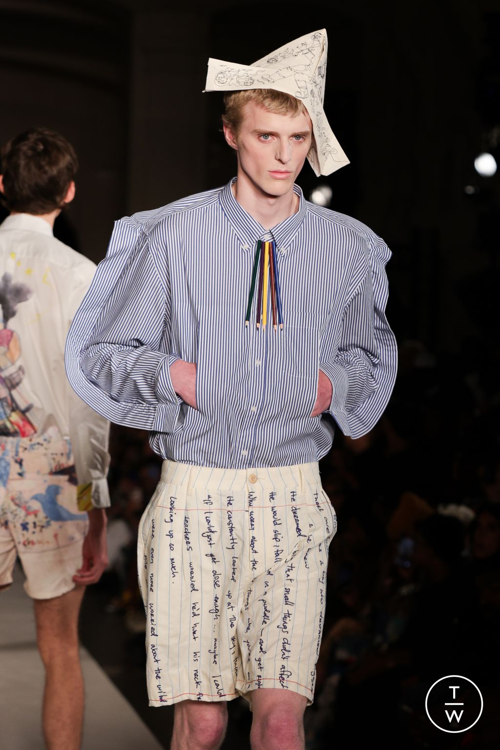 Fashion Week Paris Spring/Summer 2026 look 21 from the Kidsuper collection menswear accessories