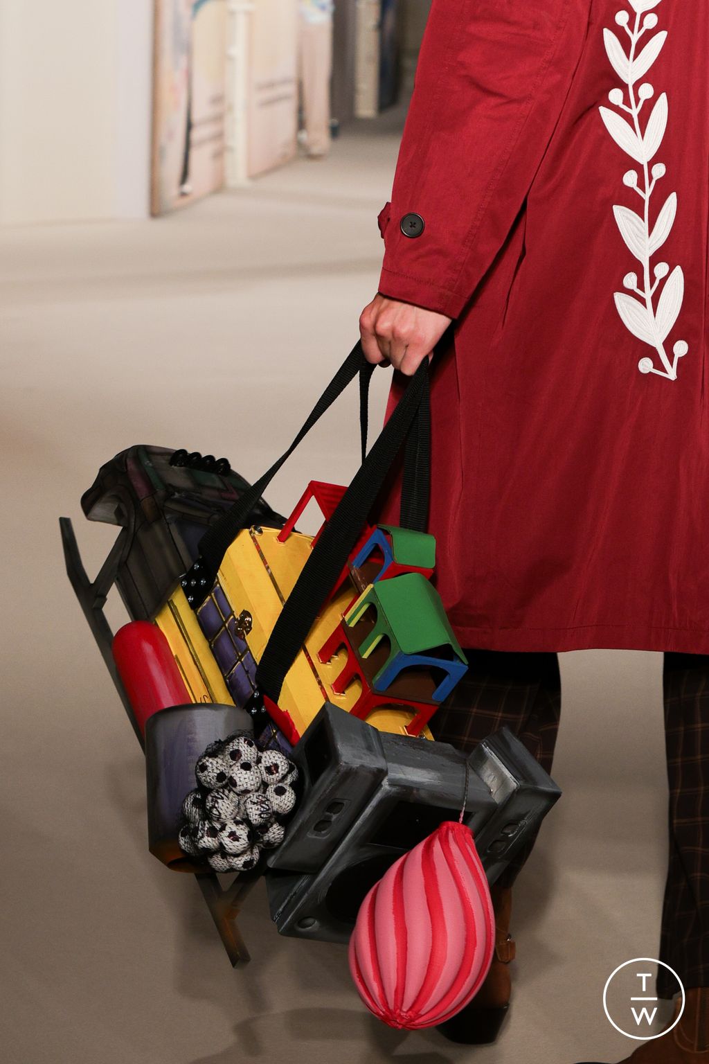 Fashion Week Paris Spring/Summer 2026 look 27 from the Kidsuper collection menswear accessories