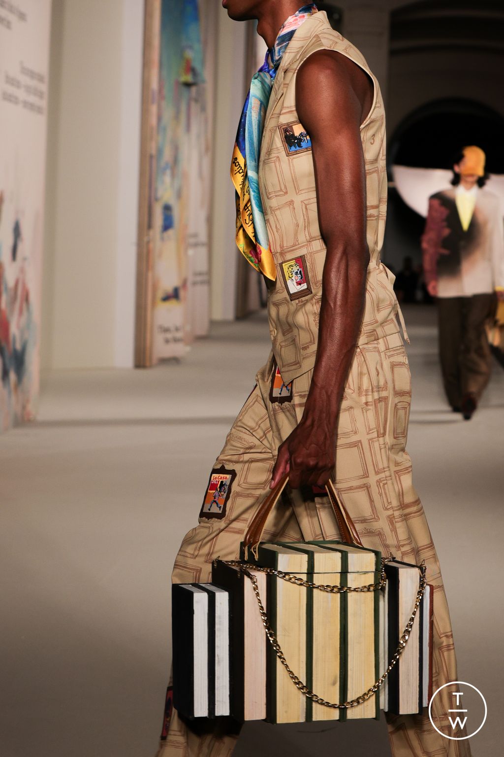 Fashion Week Paris Spring/Summer 2026 look 35 de la collection Kidsuper menswear accessories