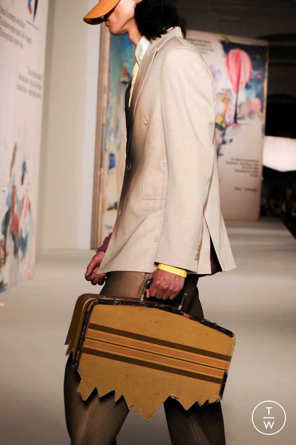 Fashion Week Paris Spring/Summer 2026 look 36 from the Kidsuper collection menswear accessories