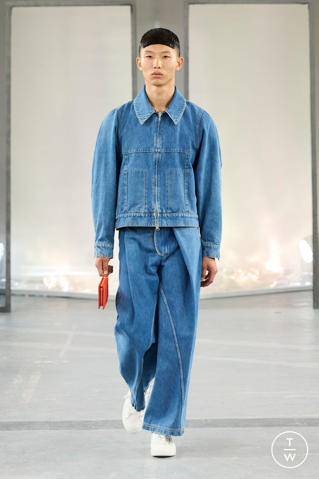 Fashion Week Paris Spring/Summer 2023 look 3 from the Bianca Saunders collection 男装