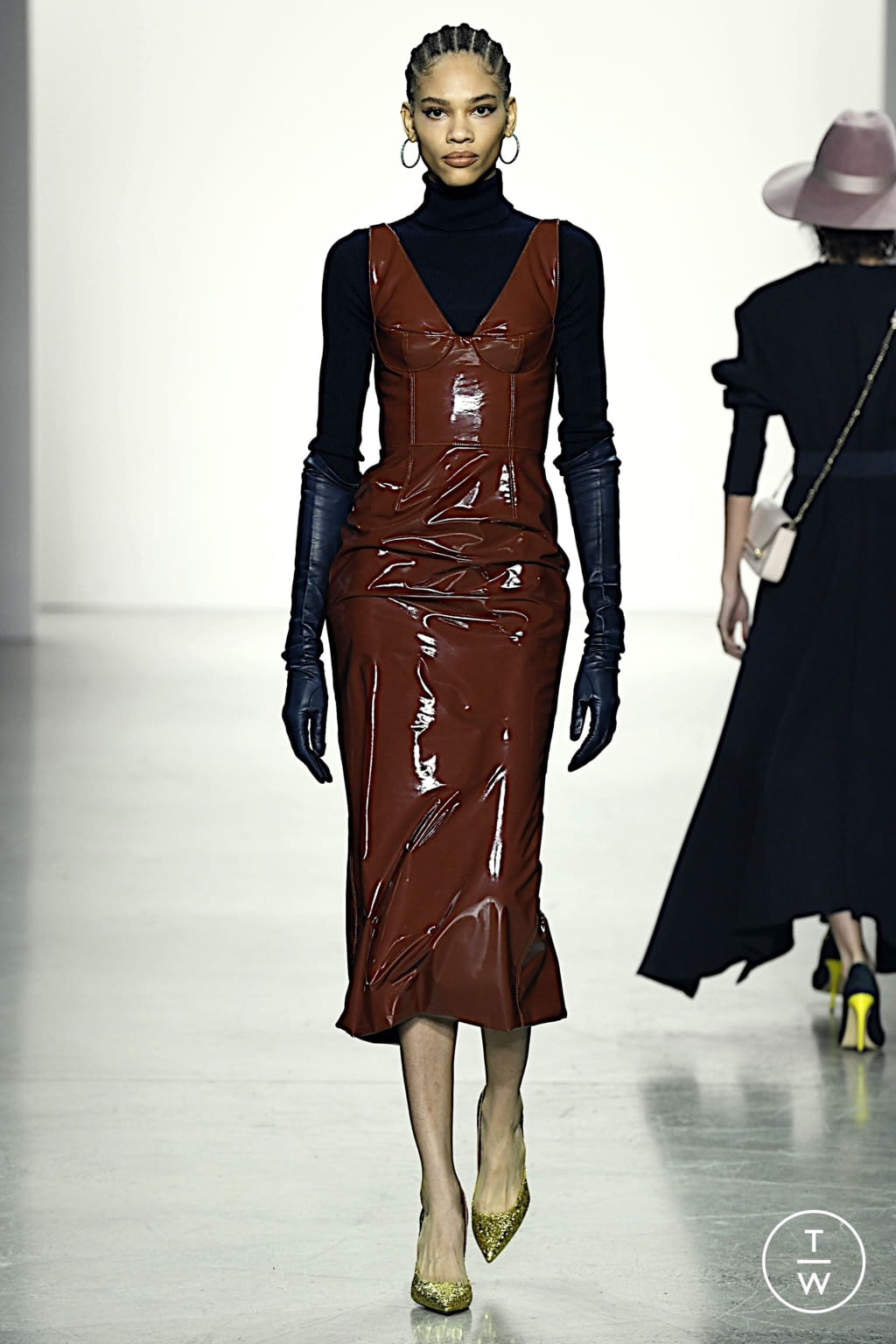 Fashion Week New York Fall/Winter 2022 look 3 from the Bibhu Mohapatra collection 女装