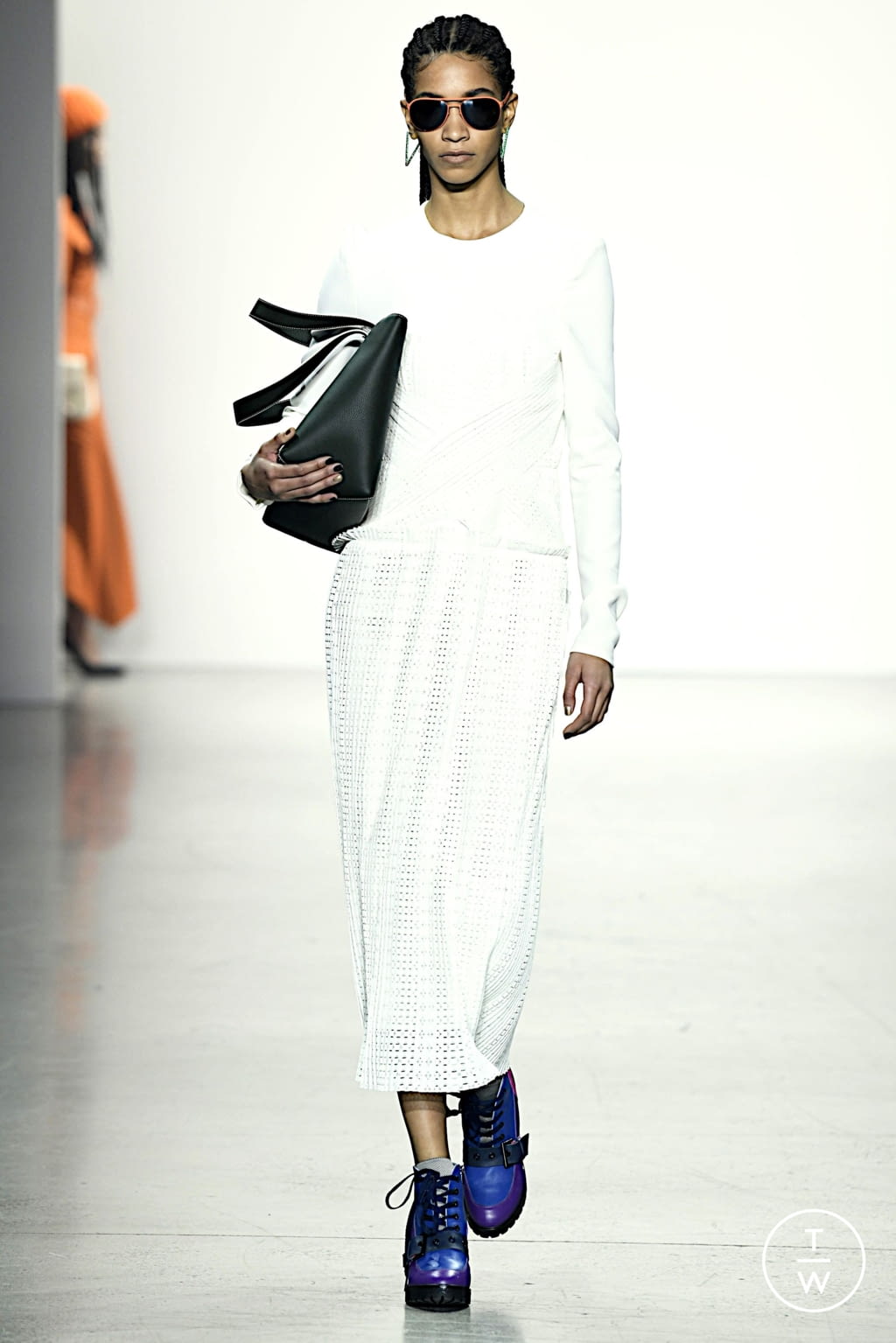 Fashion Week New York Fall/Winter 2022 look 4 from the Bibhu Mohapatra collection womenswear