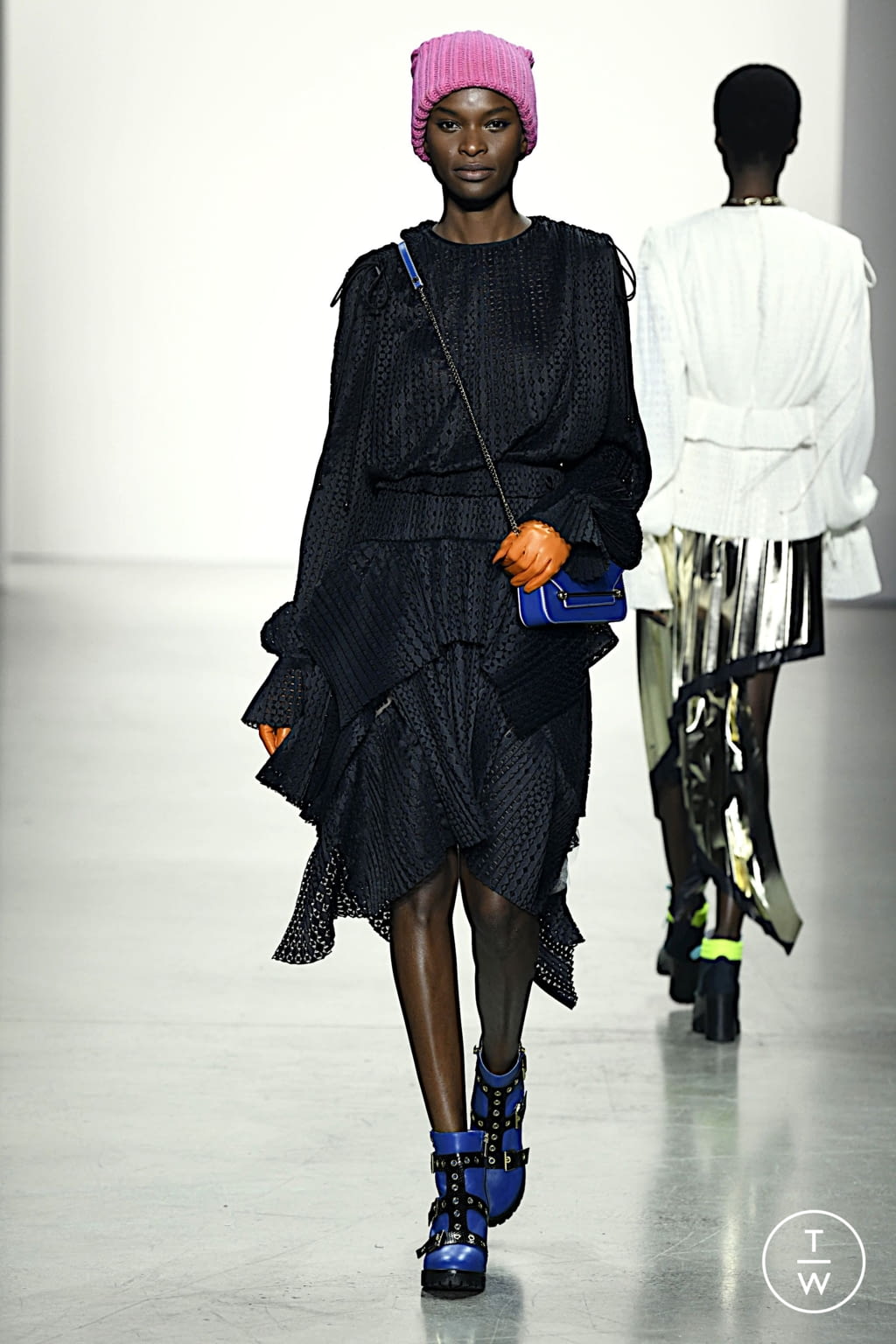 Fashion Week New York Fall/Winter 2022 look 9 de la collection Bibhu Mohapatra womenswear