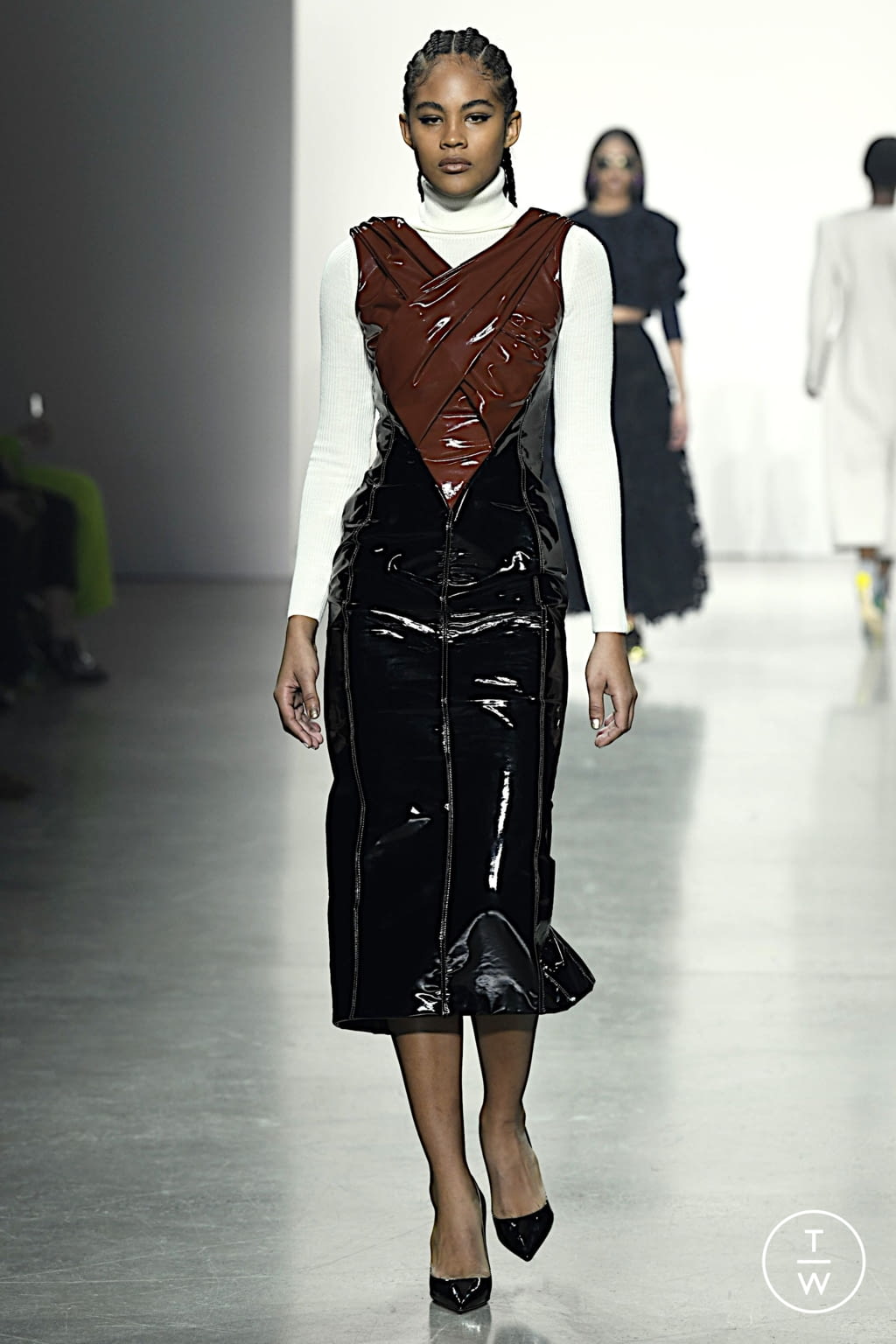 Fashion Week New York Fall/Winter 2022 look 11 from the Bibhu Mohapatra collection womenswear