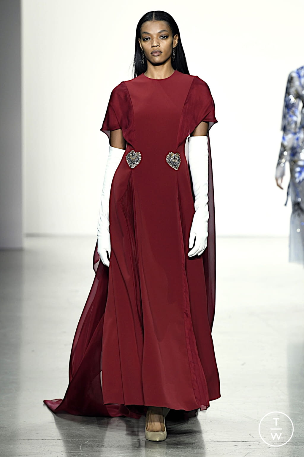 Fashion Week New York Fall/Winter 2022 look 27 from the Bibhu Mohapatra collection womenswear