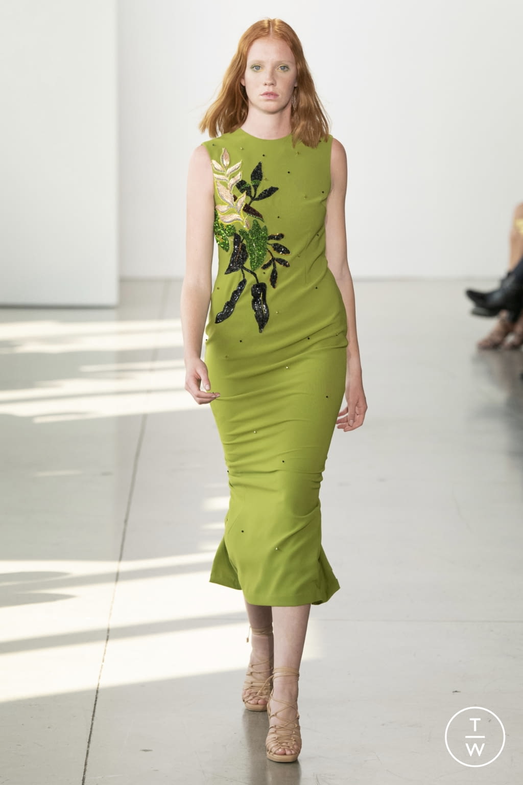 Fashion Week New York Spring/Summer 2022 look 19 from the Bibhu Mohapatra collection womenswear