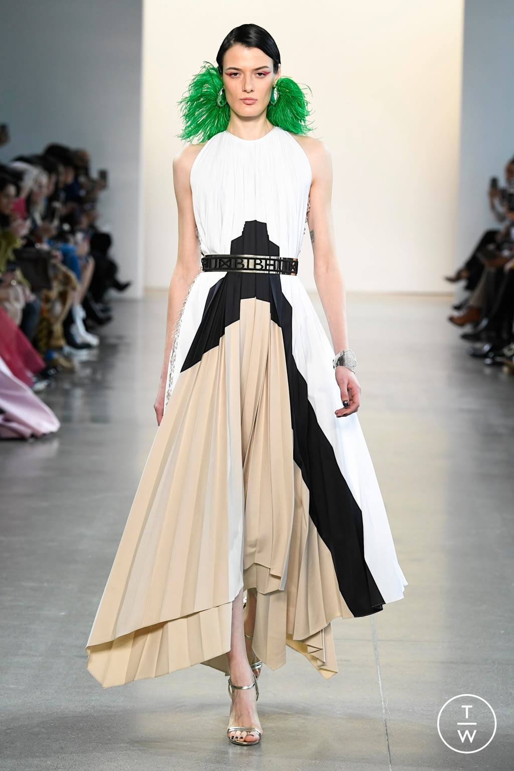Fashion Week New York Fall/Winter 2020 look 1 from the Bibhu Mohapatra collection womenswear