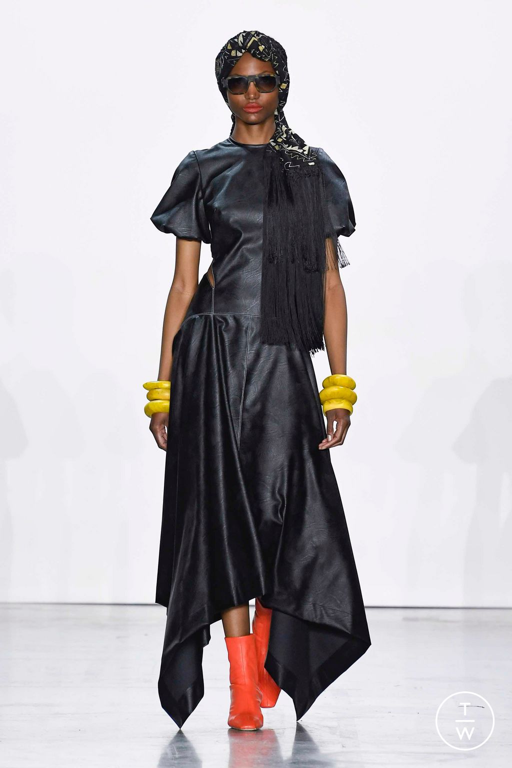 Fashion Week New York Fall/Winter 2023 look 5 de la collection Bibhu Mohapatra womenswear