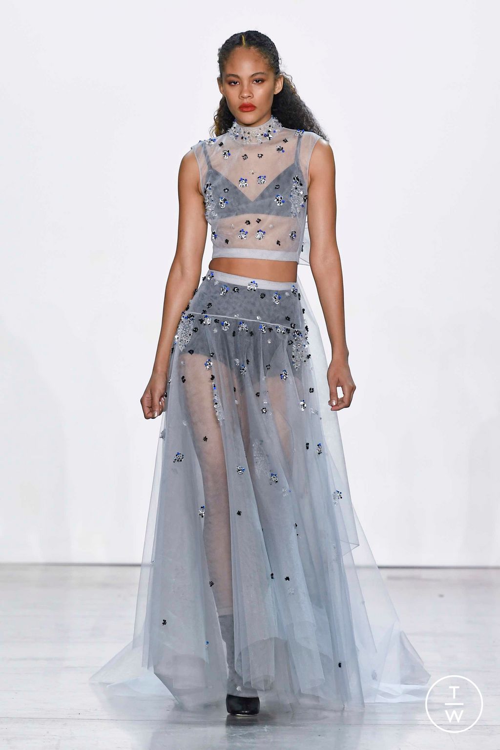 Fashion Week New York Fall/Winter 2023 look 31 de la collection Bibhu Mohapatra womenswear