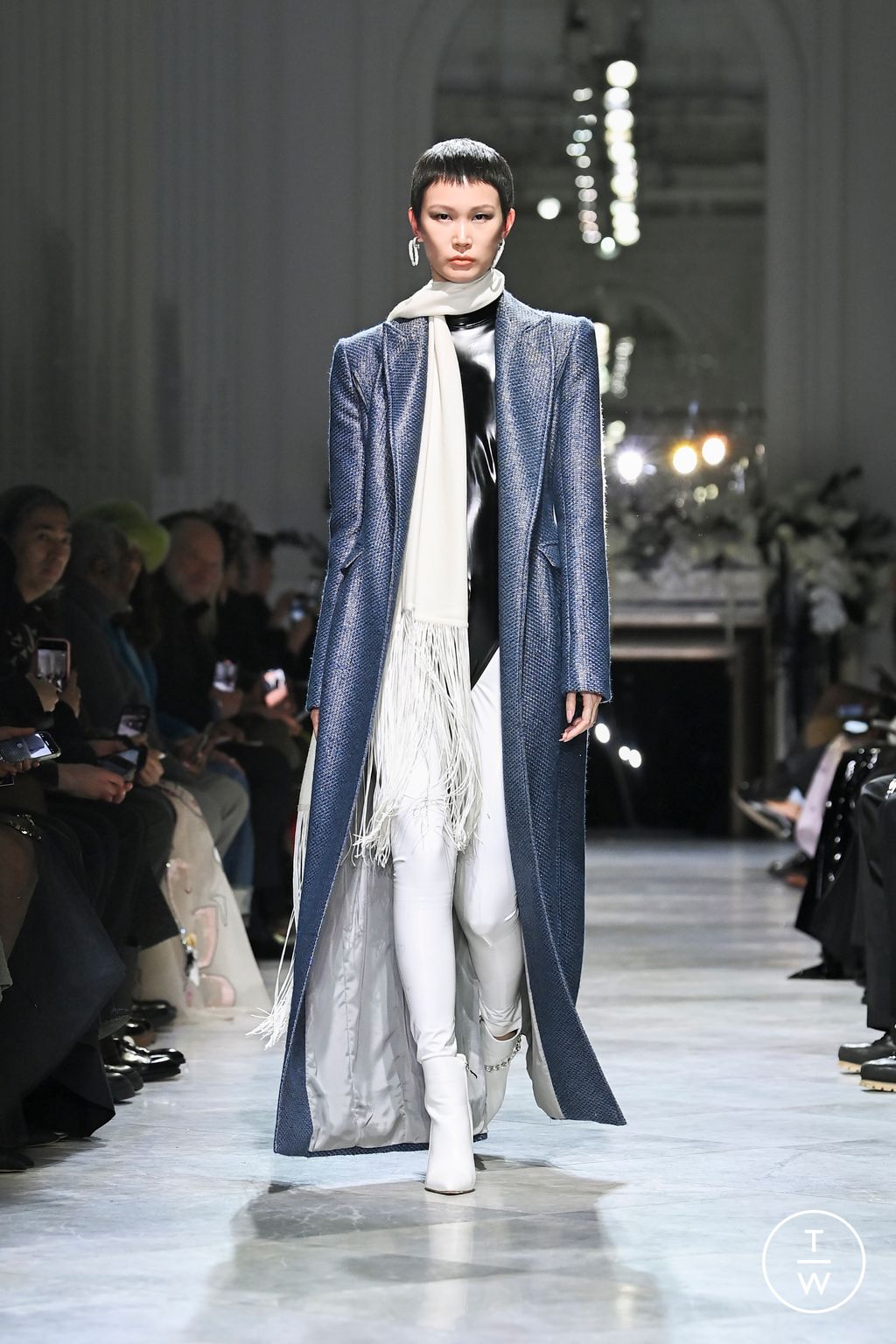 Fashion Week New York Fall/Winter 2024 look 4 de la collection Bibhu Mohapatra womenswear