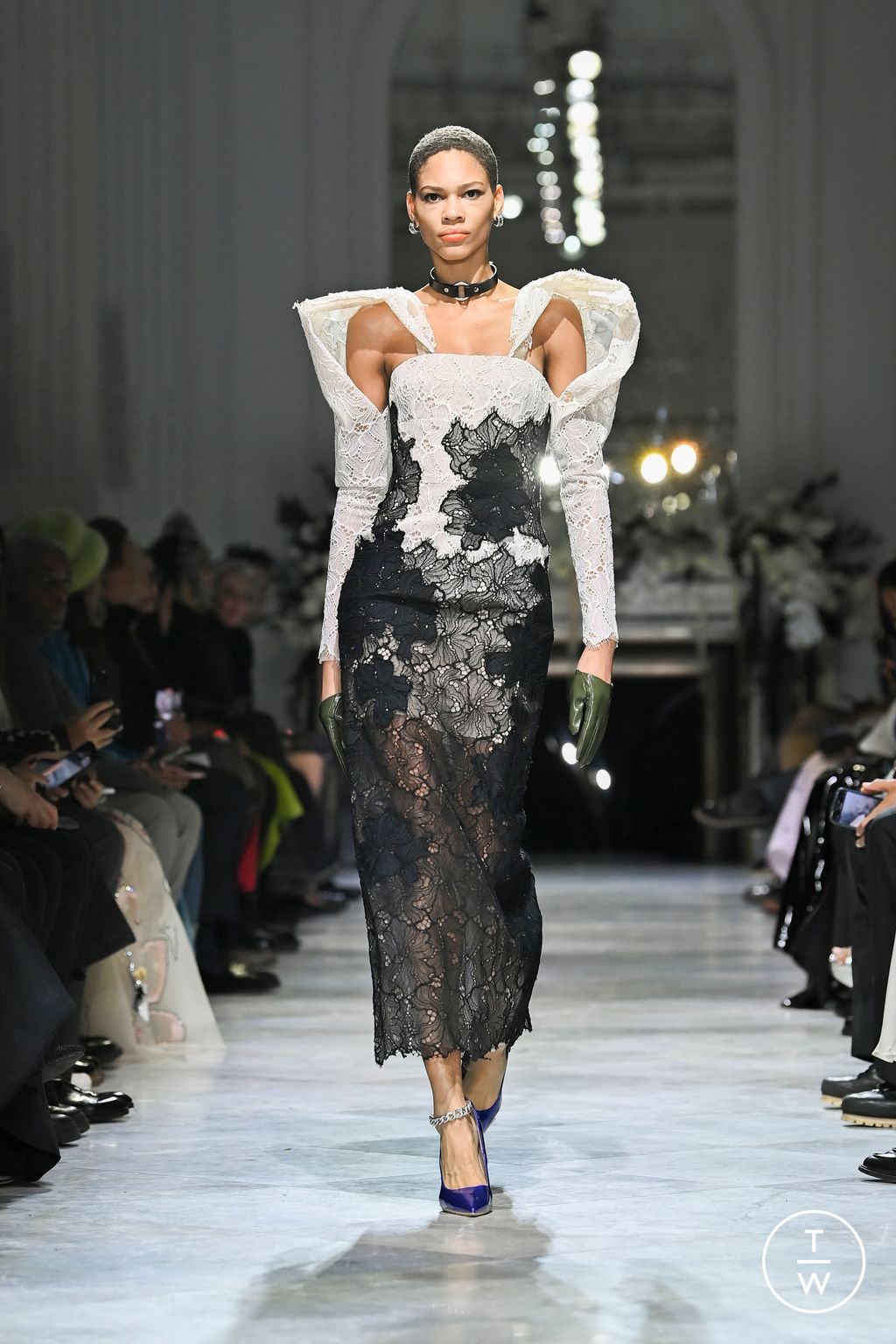 Fashion Week New York Fall/Winter 2024 look 20 from the Bibhu Mohapatra collection womenswear