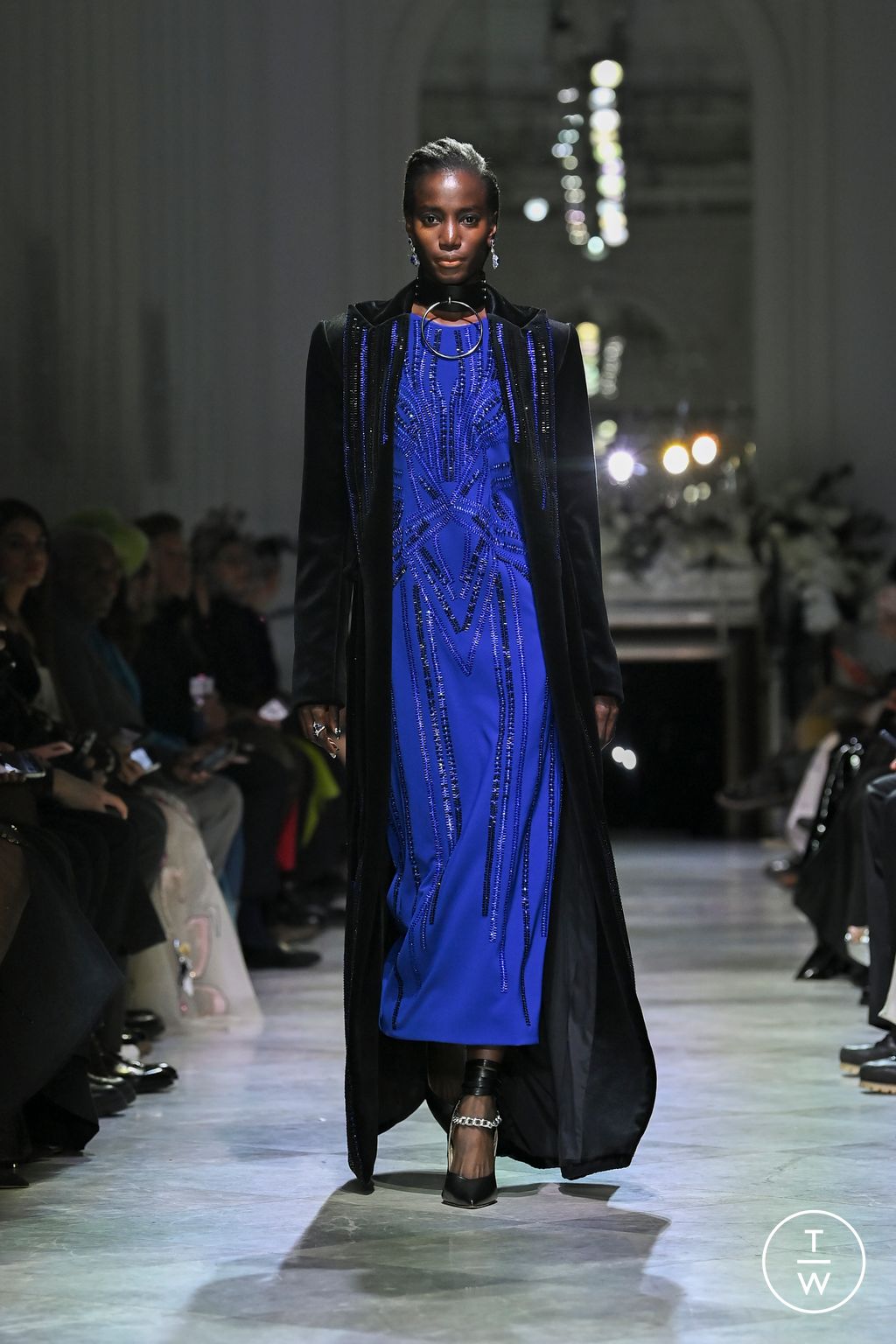 Fashion Week New York Fall/Winter 2024 look 30 de la collection Bibhu Mohapatra womenswear
