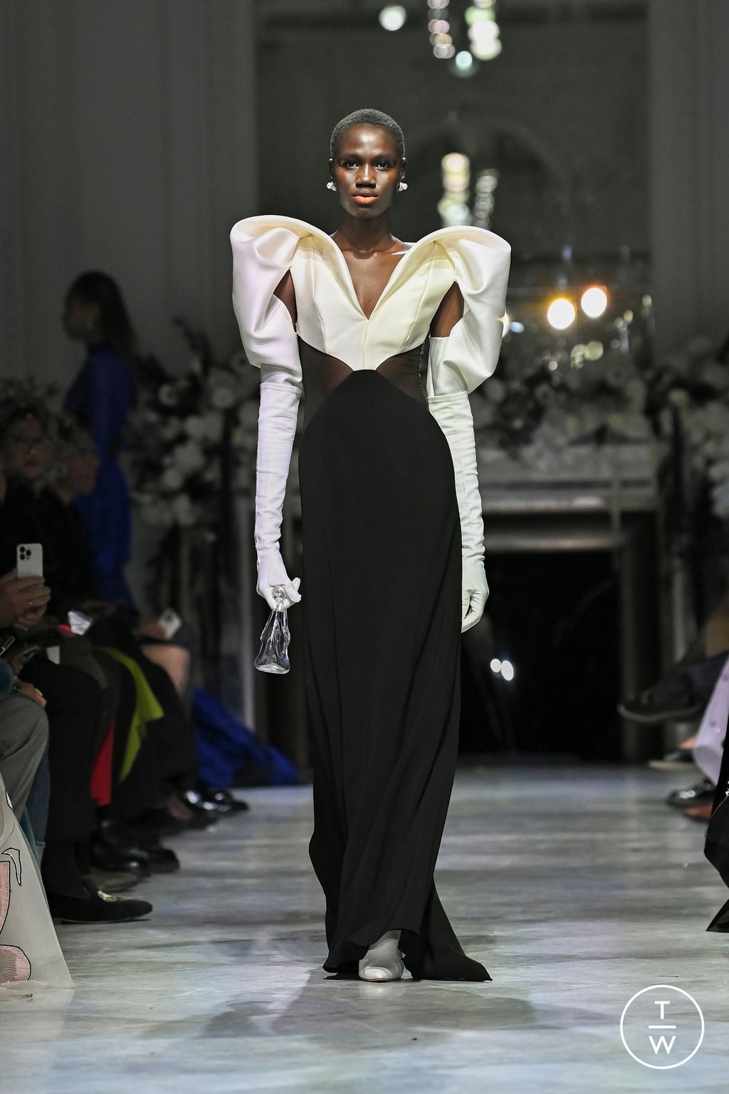 Fashion Week New York Fall/Winter 2024 look 34 from the Bibhu Mohapatra collection womenswear