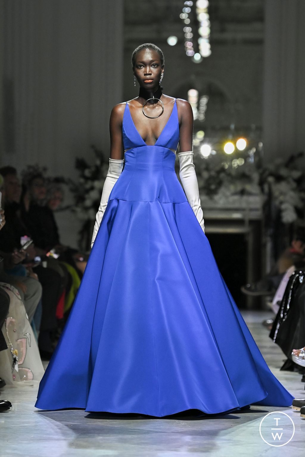 Fashion Week New York Fall/Winter 2024 look 37 from the Bibhu Mohapatra collection womenswear