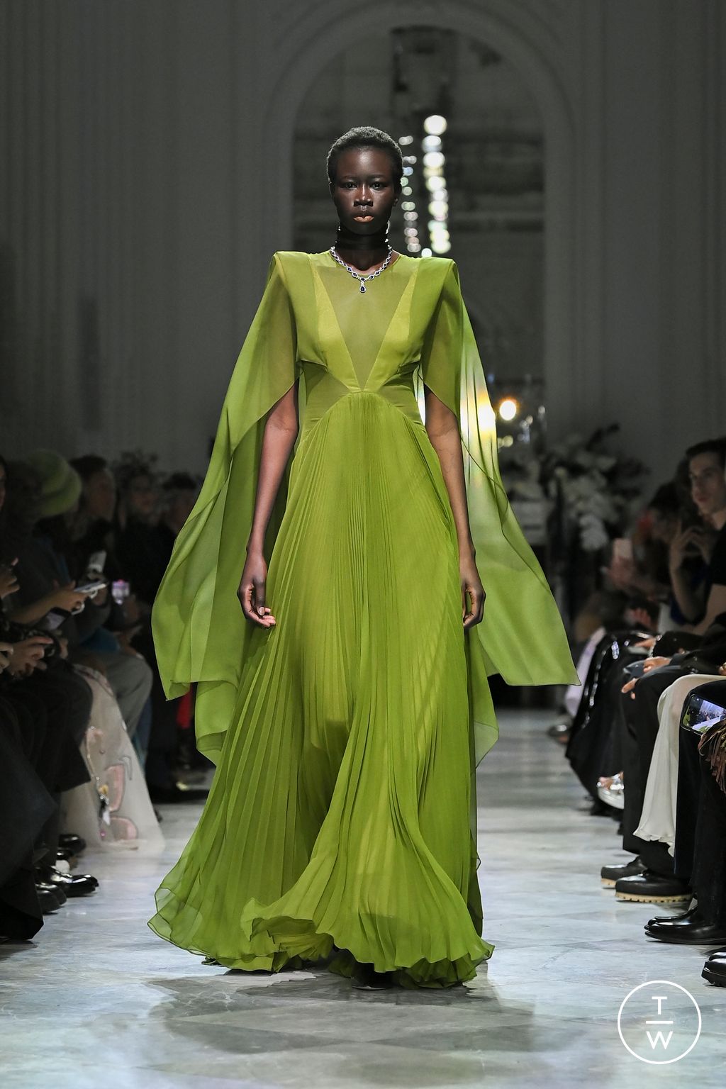 Fashion Week New York Fall/Winter 2024 look 39 from the Bibhu Mohapatra collection womenswear