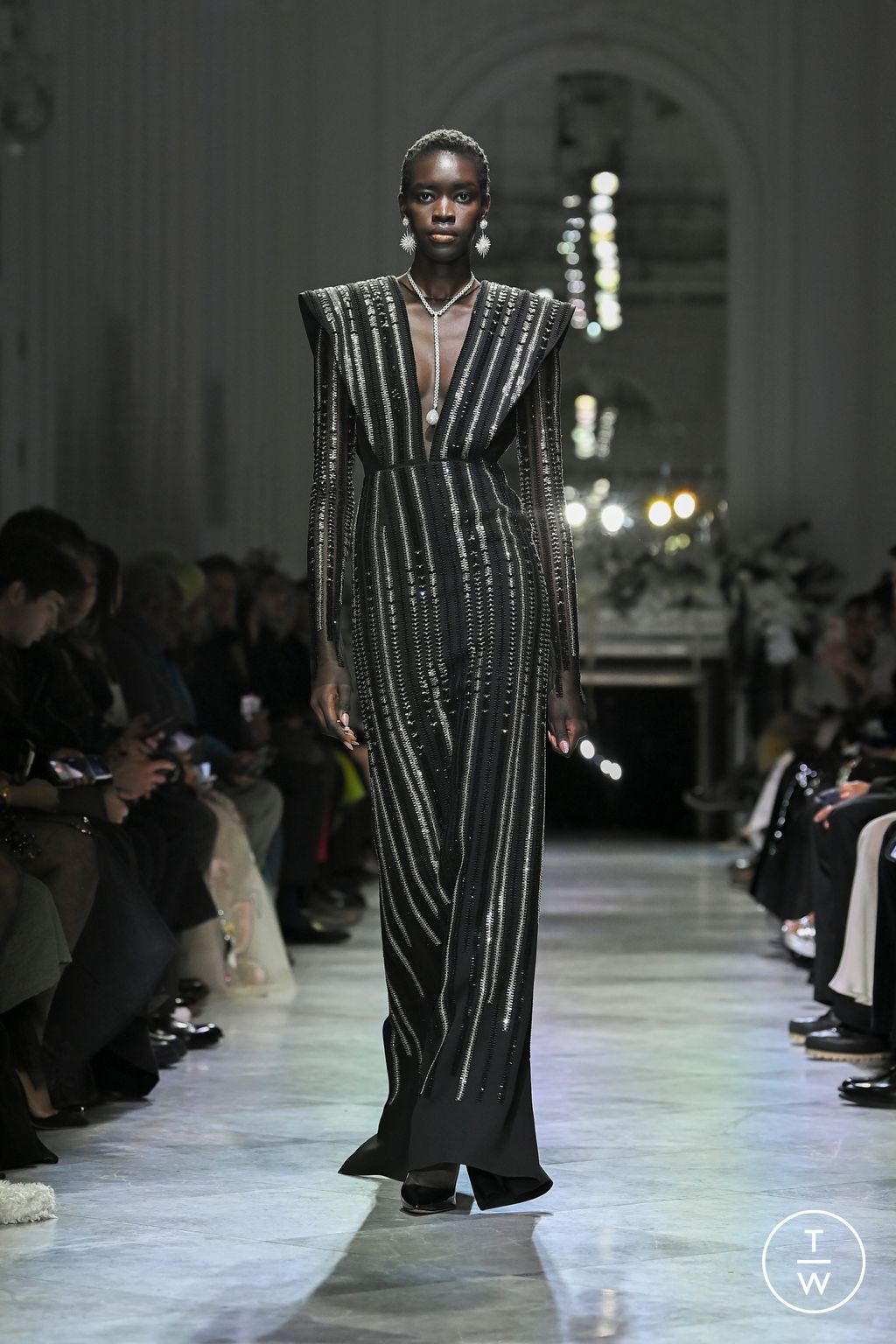 Fashion Week New York Fall/Winter 2024 look 41 from the Bibhu Mohapatra collection womenswear